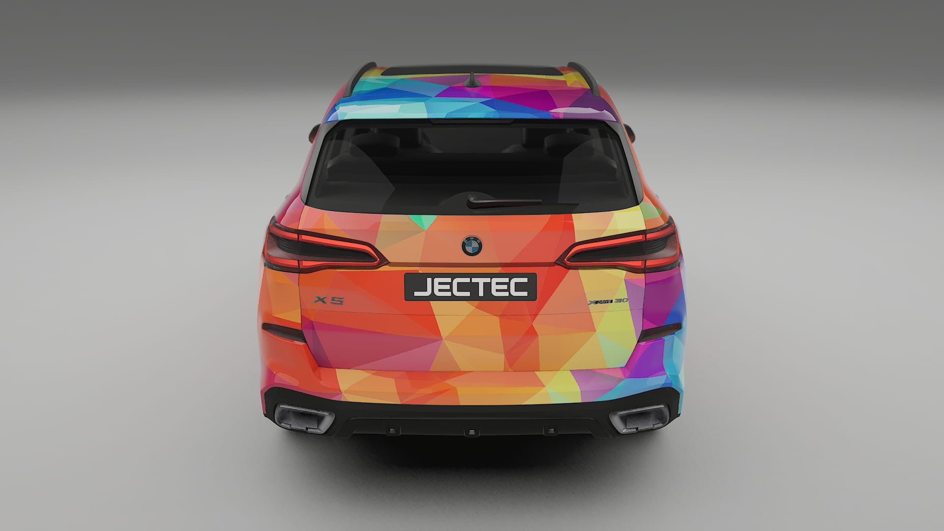 BMW X5 G05 M-Sport VECTOR VIBE – Kit Wrap PPF Personalizzato in Pellicola Poliuretanica Stampabile