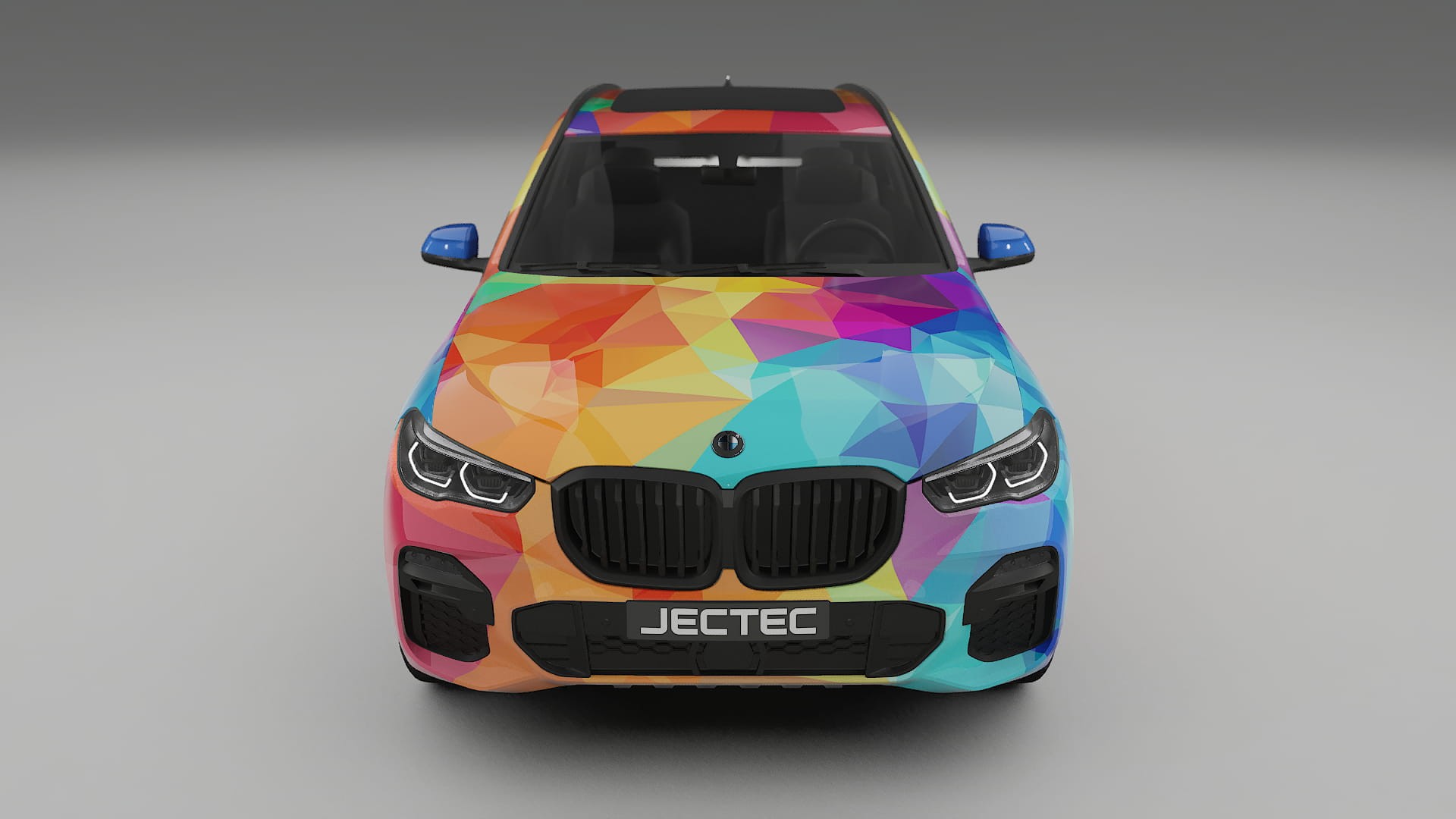 BMW X5 G05 M-Sport VECTOR VIBE – Kit Wrap PPF Personalizzato in Pellicola Poliuretanica Stampabile