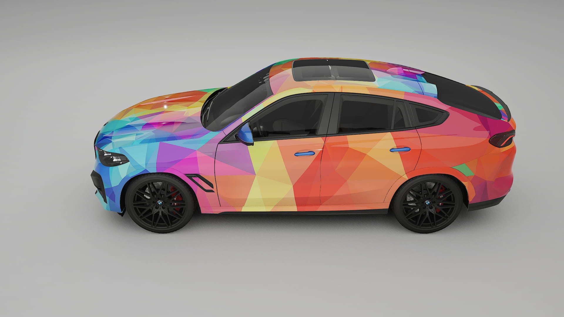 BMW X6 F96 Competition VECTOR VIBE – Kit Wrap PPF Personalizzato in Pellicola Poliuretanica Stampabile