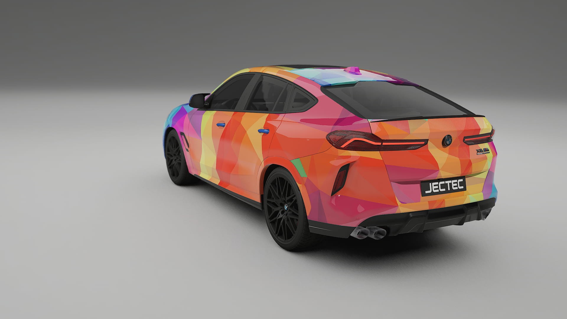 BMW X6 F96 Competition VECTOR VIBE – Kit Wrap PPF Personalizzato in Pellicola Poliuretanica Stampabile