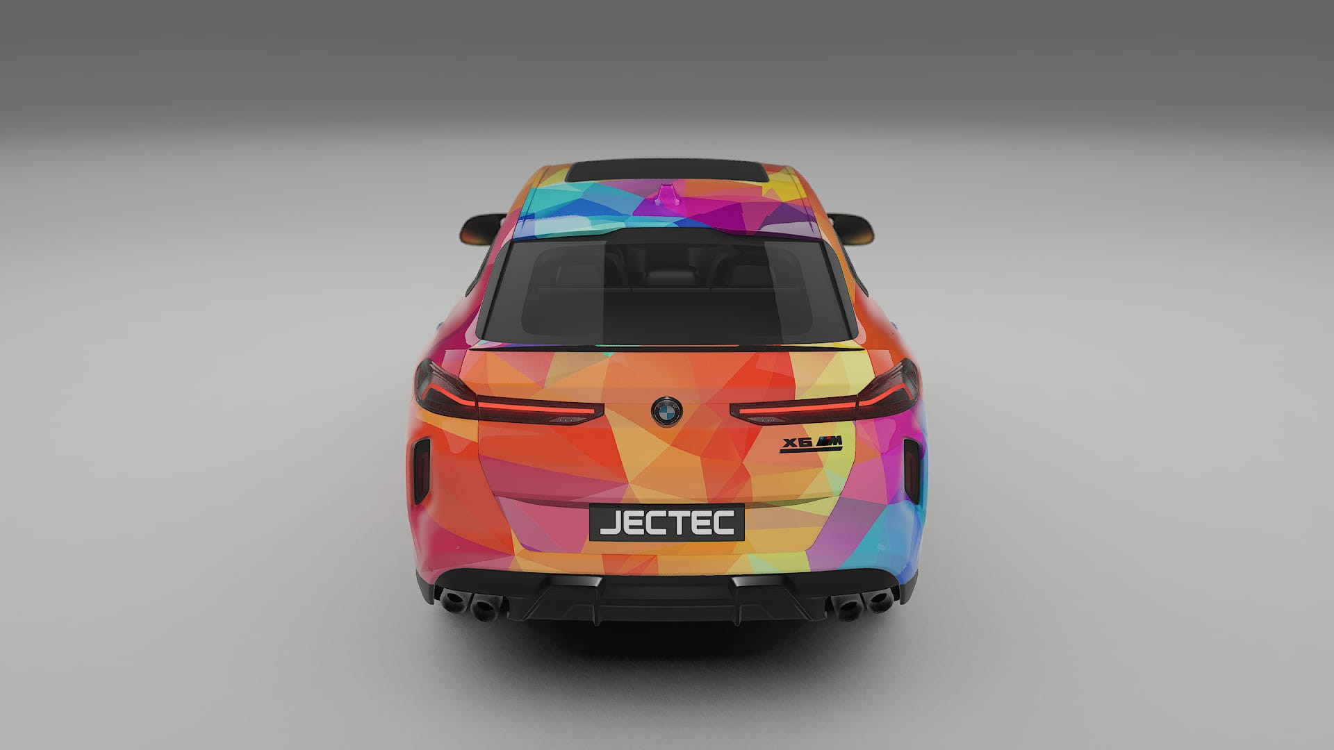 BMW X6 F96 Competition VECTOR VIBE – Kit Wrap PPF Personalizzato in Pellicola Poliuretanica Stampabile