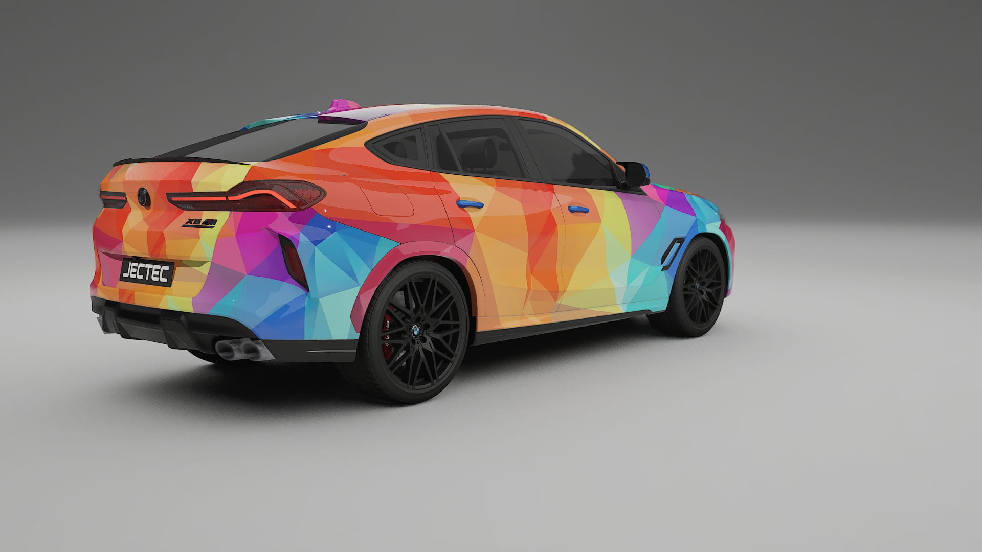 BMW X6 F96 Competition VECTOR VIBE – Kit Wrap PPF Personalizzato in Pellicola Poliuretanica Stampabile