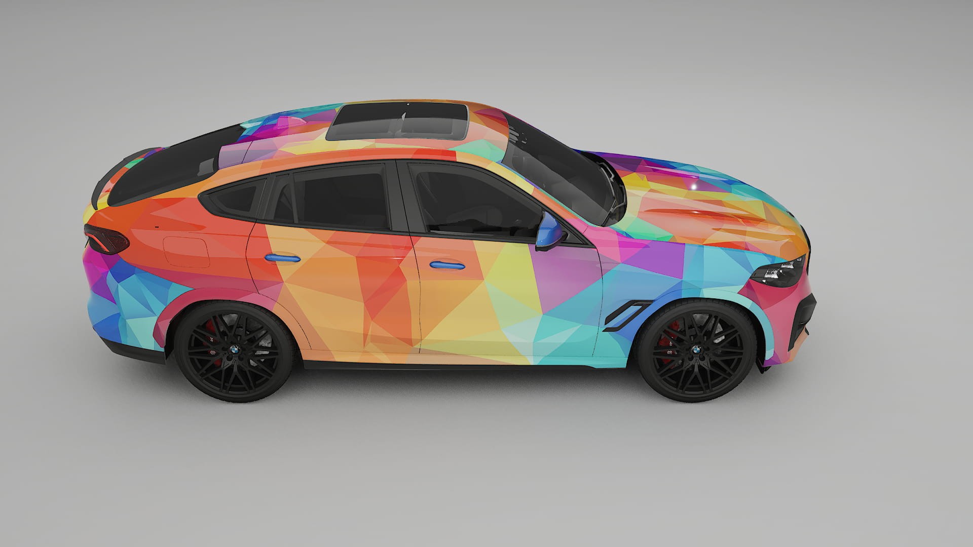 BMW X6 F96 Competition VECTOR VIBE – Kit Wrap PPF Personalizzato in Pellicola Poliuretanica Stampabile