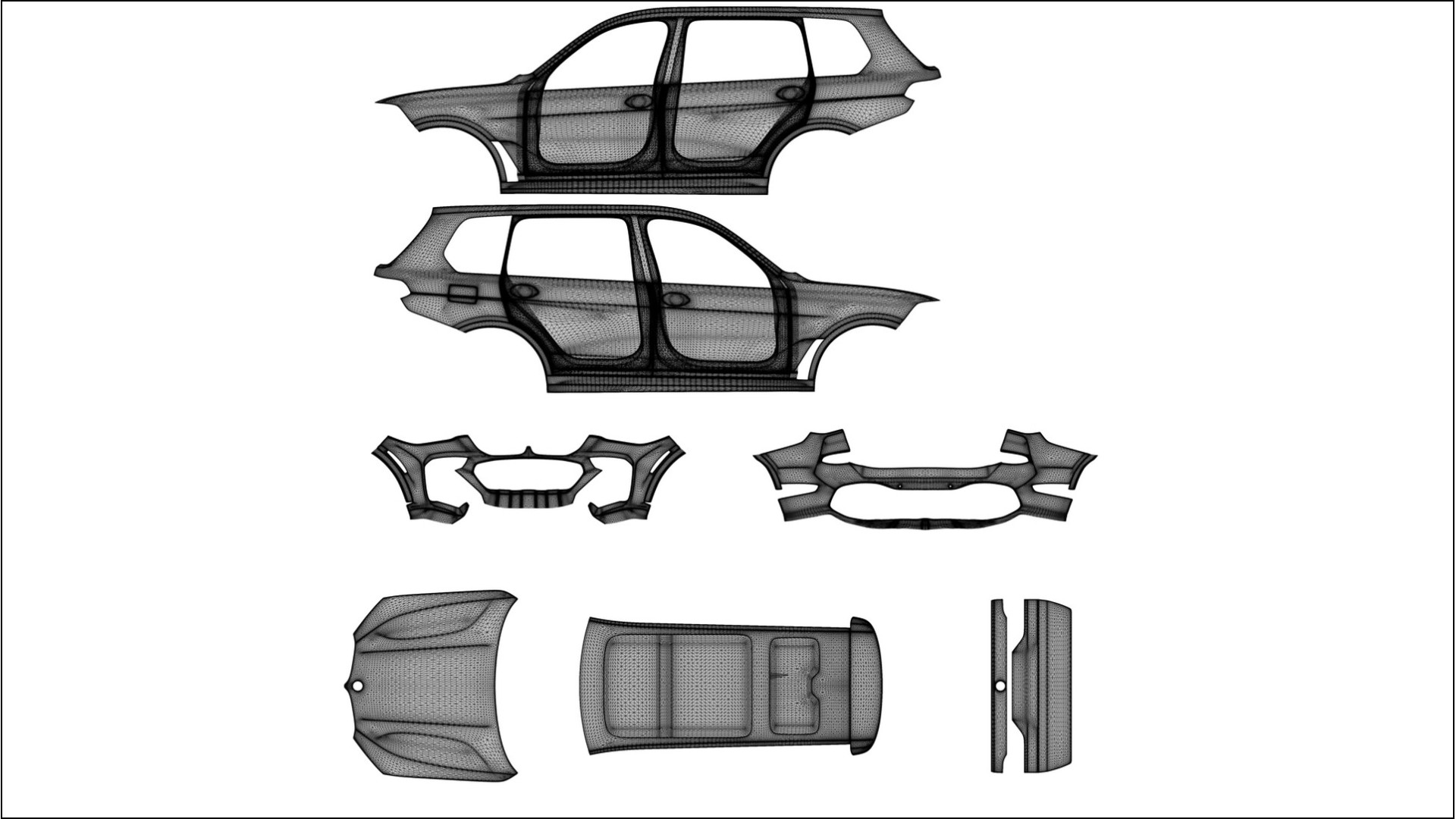 BMW X7 M G07 VECTOR VIBE – Kit Wrap PPF Personalizzato in Pellicola Poliuretanica Stampabile 2