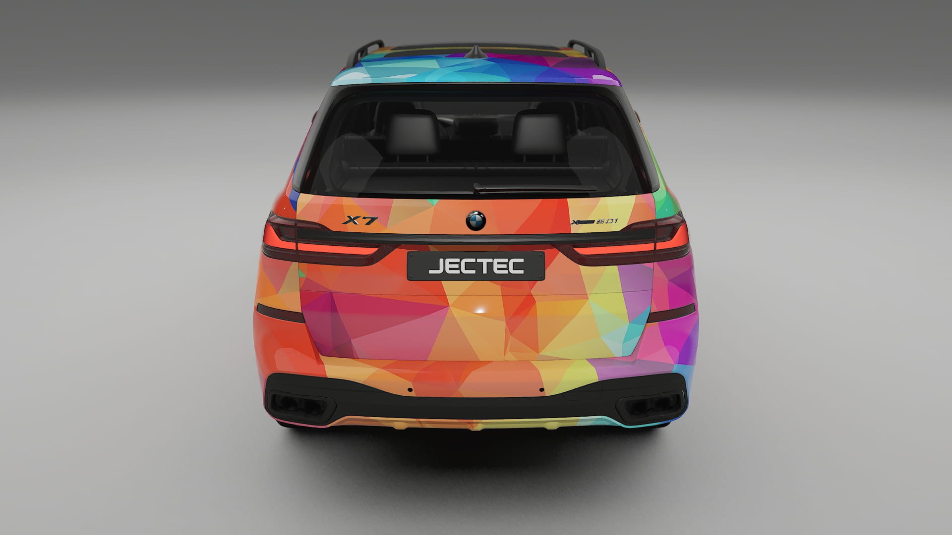 BMW X7 M G07 VECTOR VIBE – Kit Wrap PPF Personalizzato in Pellicola Poliuretanica Stampabile