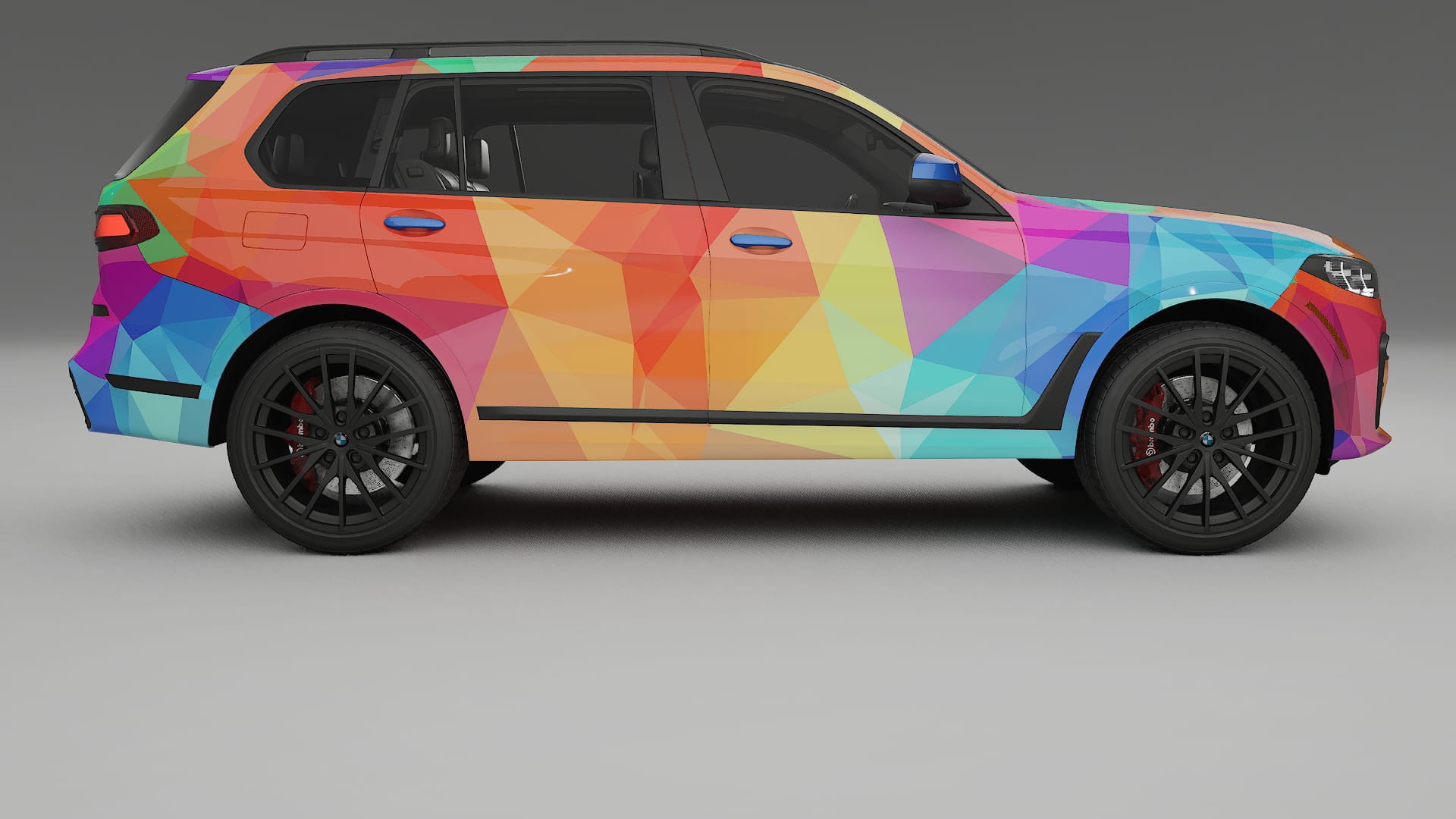 BMW X7 M G07 VECTOR VIBE – Kit Wrap PPF Personalizzato in Pellicola Poliuretanica Stampabile