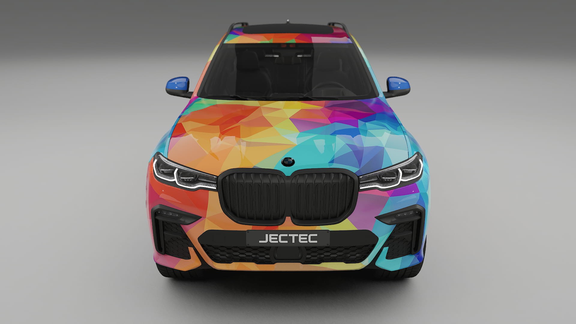 BMW X7 M G07 VECTOR VIBE – Kit Wrap PPF Personalizzato in Pellicola Poliuretanica Stampabile