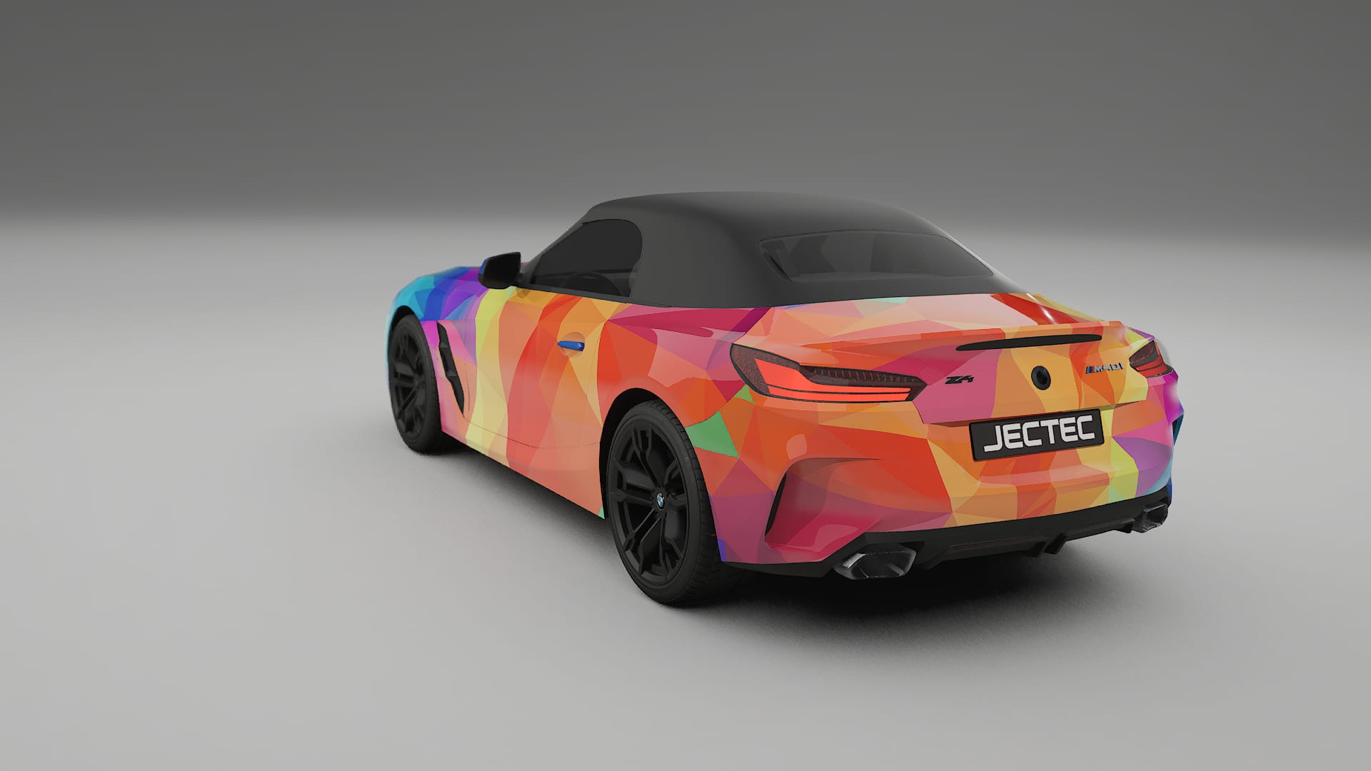 BMW Z4 G29 M40i First edition roadster VECTOR VIBE – Kit Wrap PPF Personalizzato in Pellicola Poliuretanica Stampabile