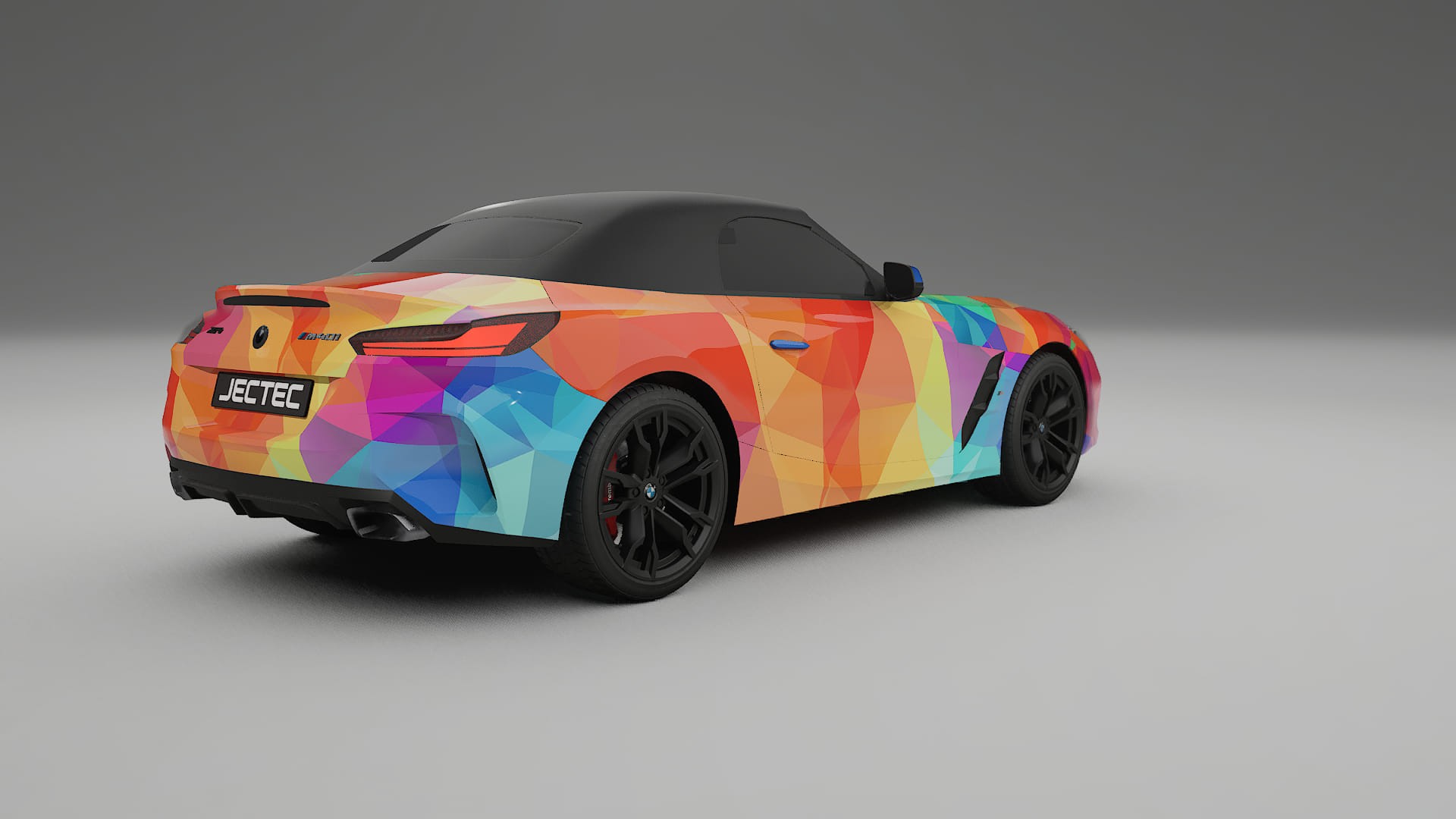 BMW Z4 G29 M40i First edition roadster VECTOR WIBE Designed Wrap PPF Kit – Printable Polyurethane Film