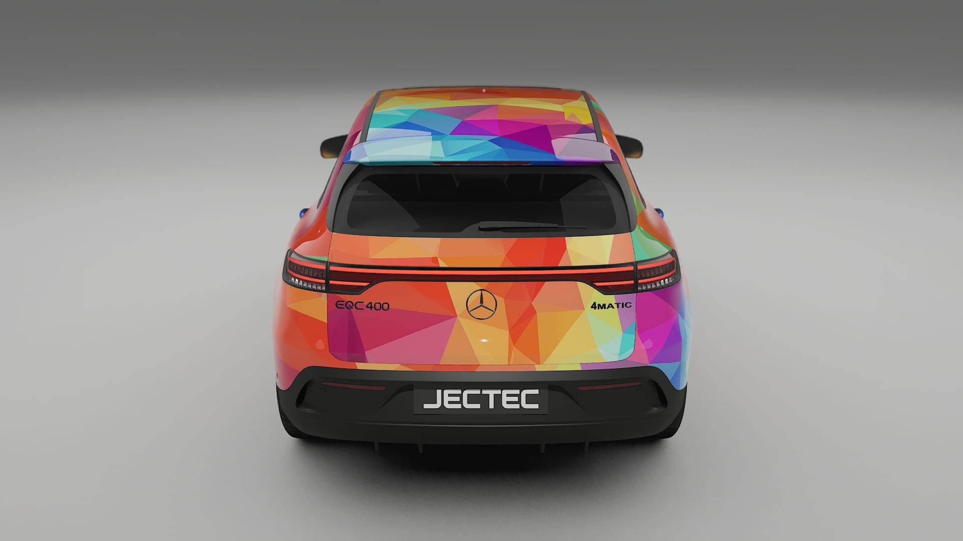 Mercedes EQC AMG VECTOR VIBE – Kit Wrap PPF Personalizzato in Pellicola Poliuretanica Stampabile