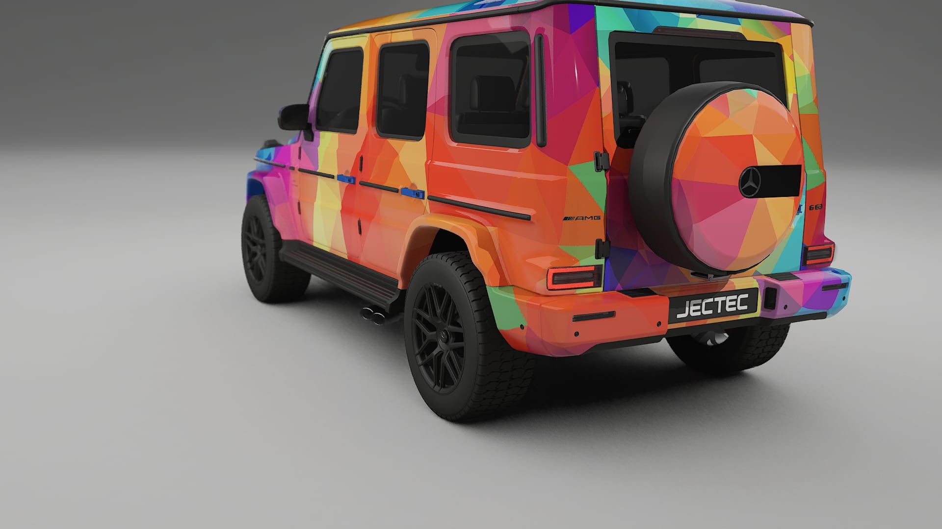 Mercedes G63 AMG W463A VECTOR VIBE – Kit Wrap PPF Personalizzato in Pellicola Poliuretanica Stampabile