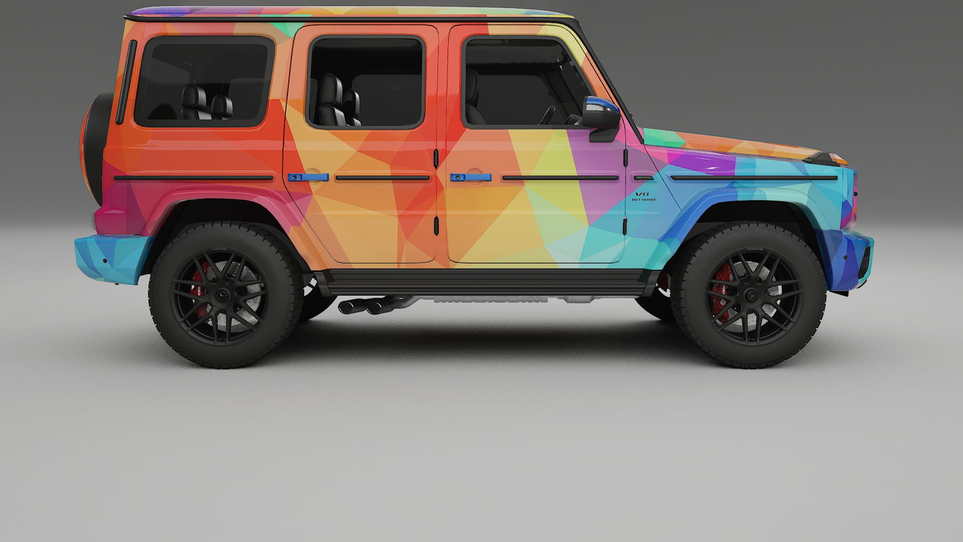 Mercedes G63 AMG W463A VECTOR VIBE – Kit Wrap PPF Personalizzato in Pellicola Poliuretanica Stampabile
