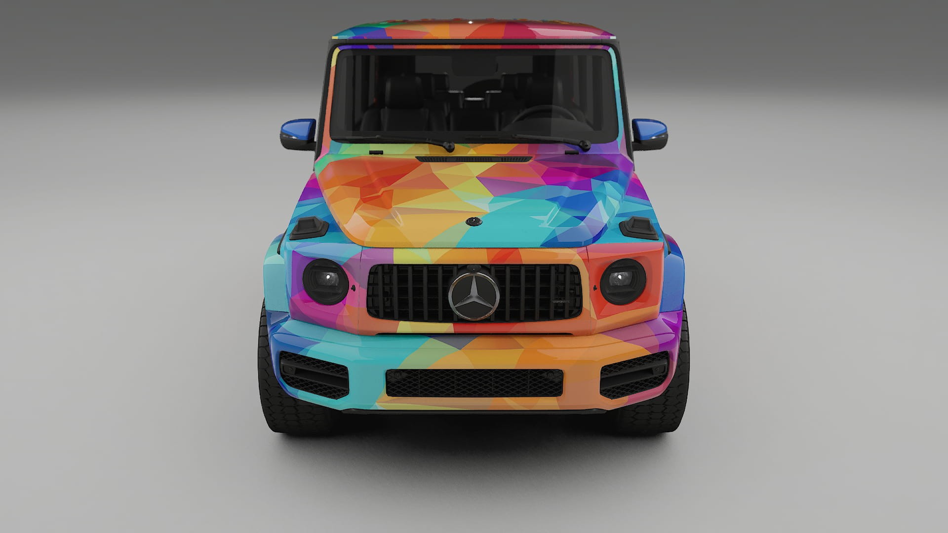 Mercedes G63 AMG W463A VECTOR VIBE – Kit Wrap PPF Personalizzato in Pellicola Poliuretanica Stampabile