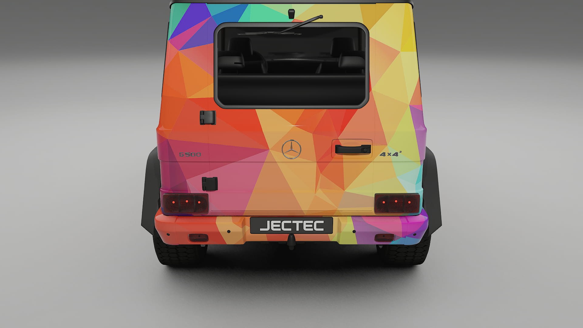 Mercedes G-class 4x4 W463 VECTOR VIBE – Kit Wrap PPF Personalizzato in Pellicola Poliuretanica Stampabile