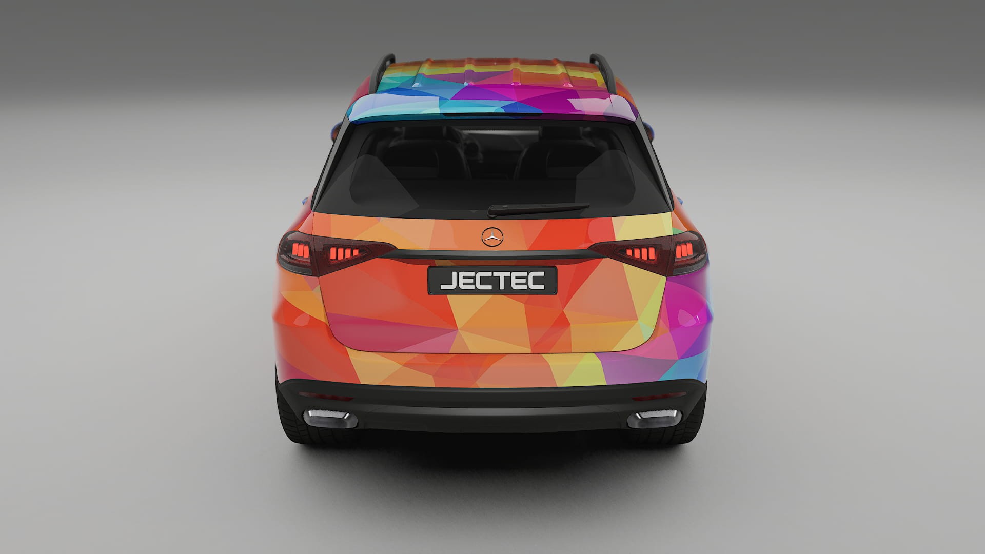 Mercedes GLE W167 VECTOR VIBE – Kit Wrap PPF Personalizzato in Pellicola Poliuretanica Stampabile