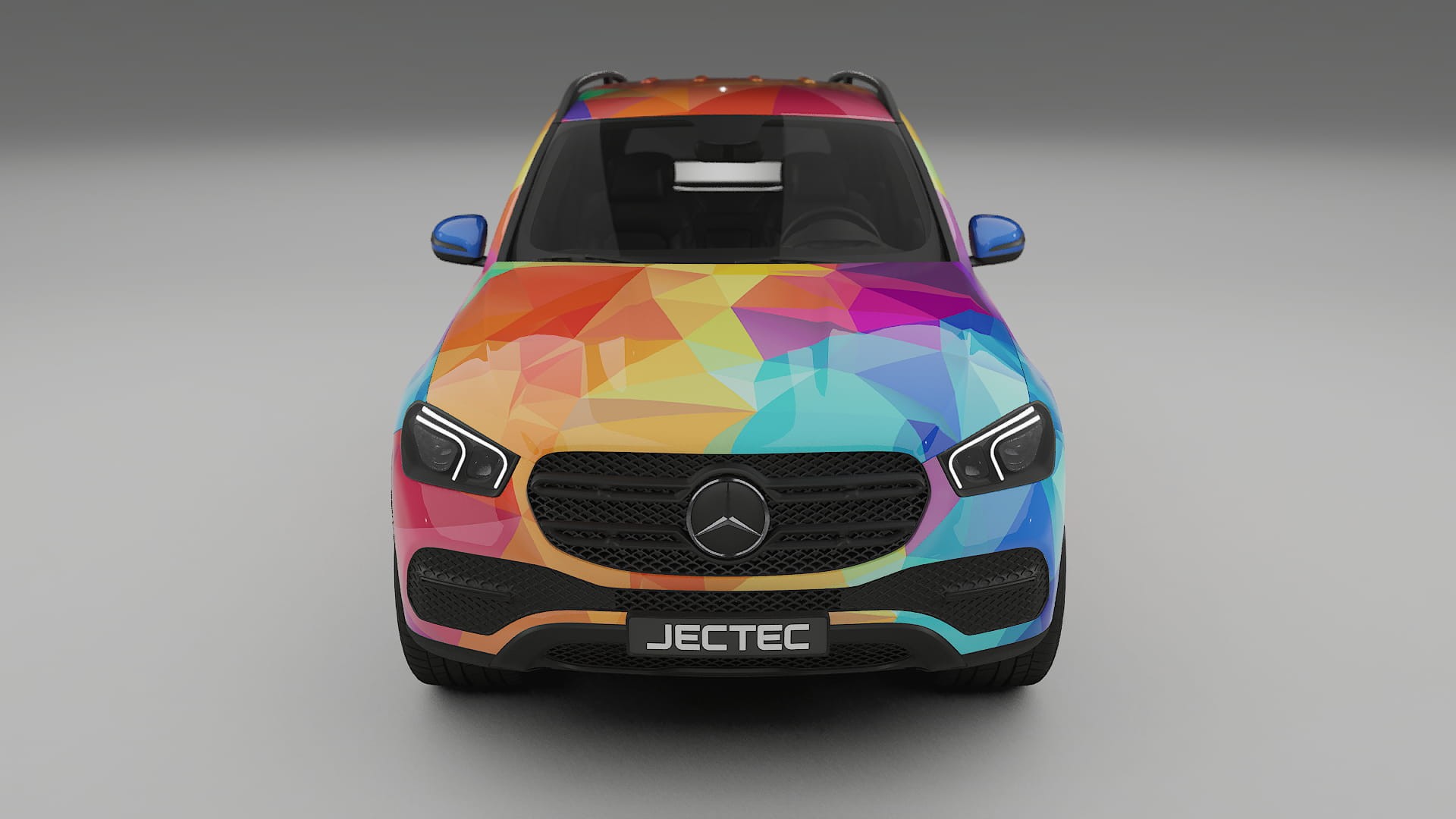 Mercedes GLE W167 VECTOR VIBE – Kit Wrap PPF Personalizzato in Pellicola Poliuretanica Stampabile