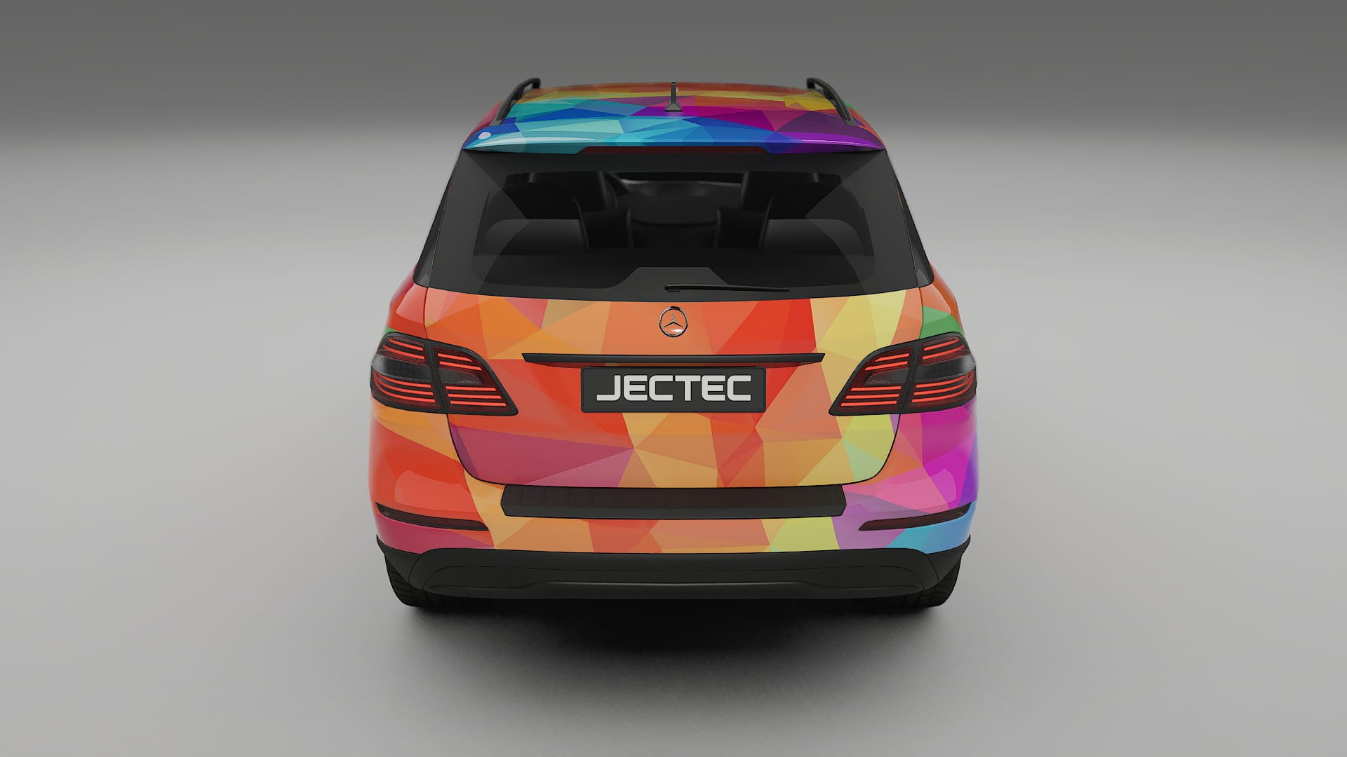 Mercedes M-class W166 VECTOR VIBE – Kit Wrap PPF Personalizzato in Pellicola Poliuretanica Stampabile