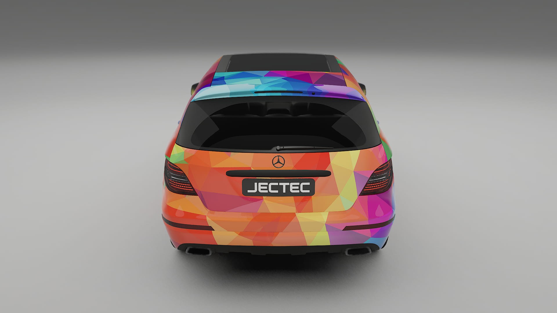 Mercedes R-class W251 facelift LCI VECTOR VIBE – Kit Wrap PPF Personalizzato in Pellicola Poliuretanica Stampabile