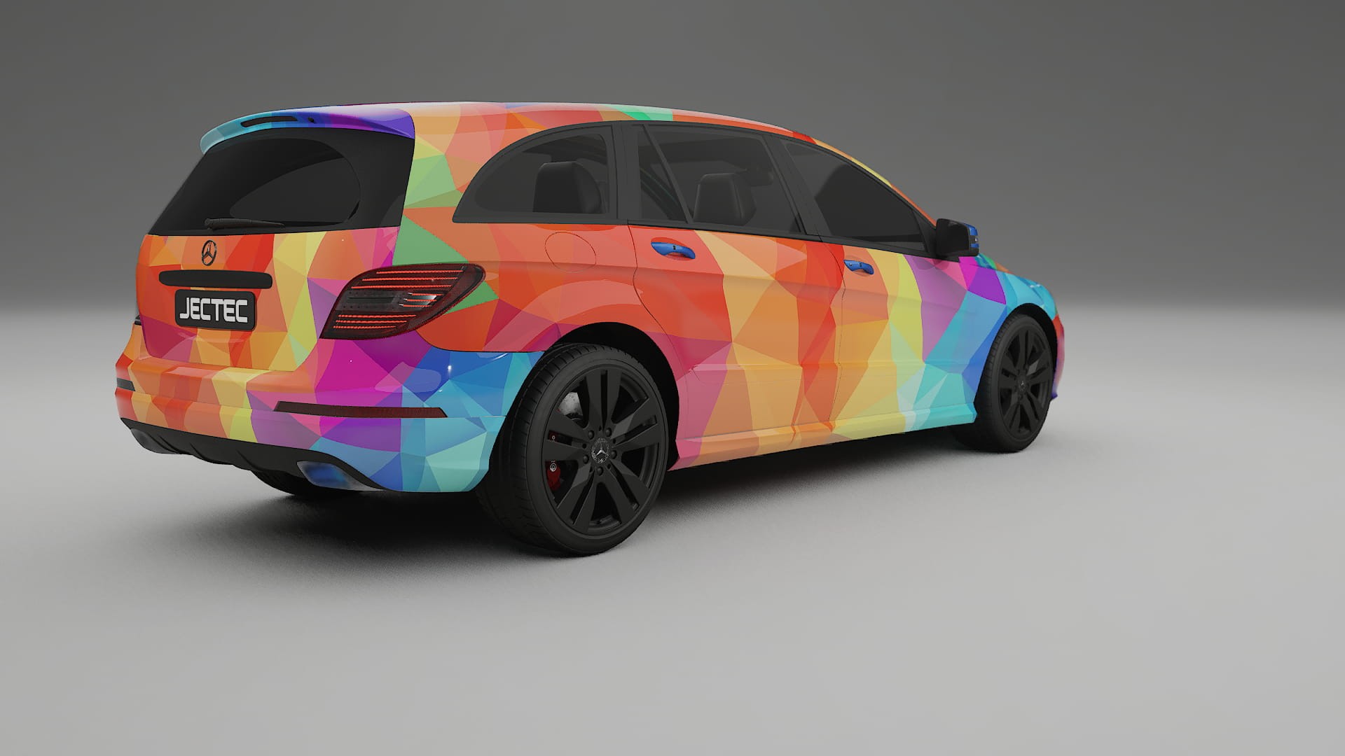 Mercedes R-class W251 facelift LCI VECTOR VIBE – Kit Wrap PPF Personalizzato in Pellicola Poliuretanica Stampabile