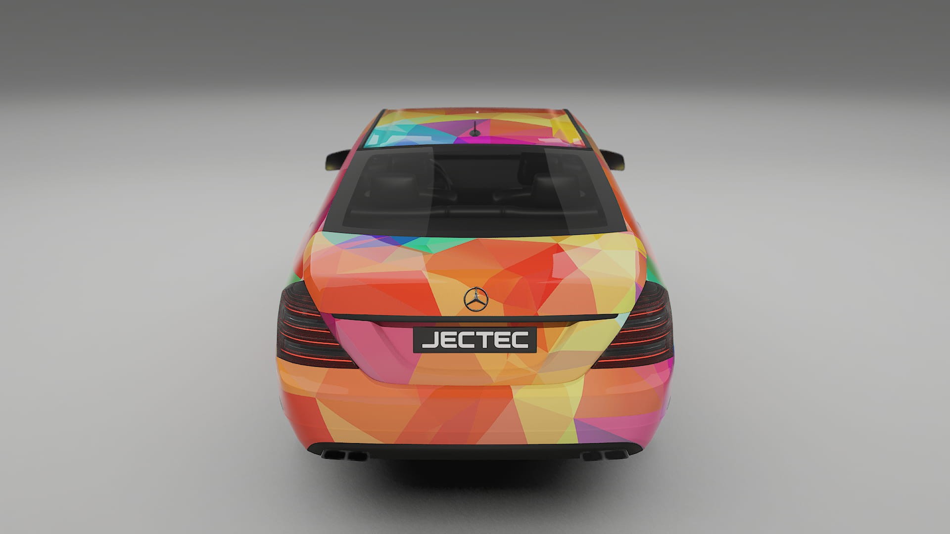 Mercedes S-class W221 facelift LCI VECTOR VIBE – Kit Wrap PPF Personalizzato in Pellicola Poliuretanica Stampabile