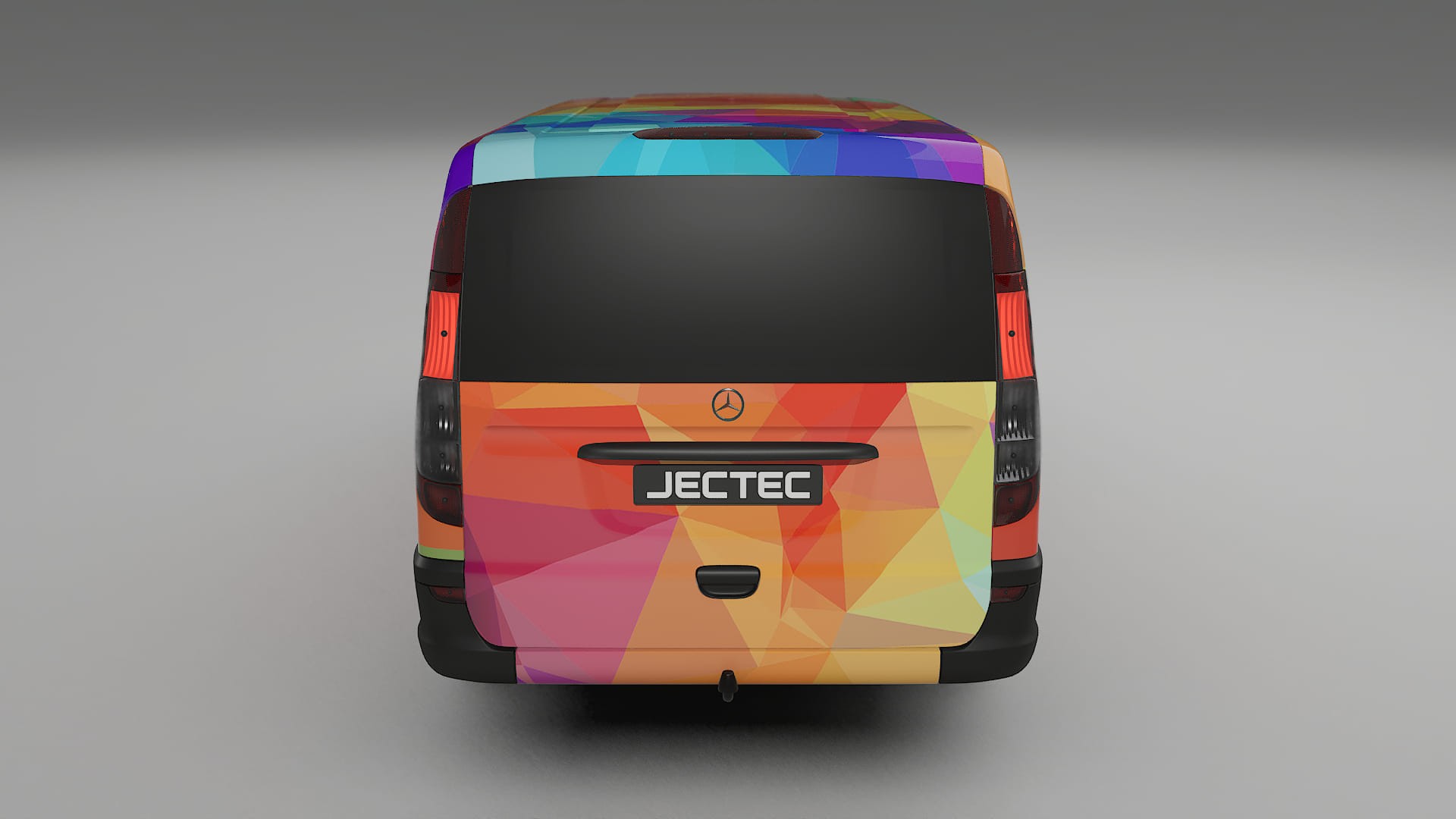 Mercedes Vito Short W639 facelift LCI VECTOR VIBE – Kit Wrap PPF Personalizzato in Pellicola Poliuretanica Stampabile