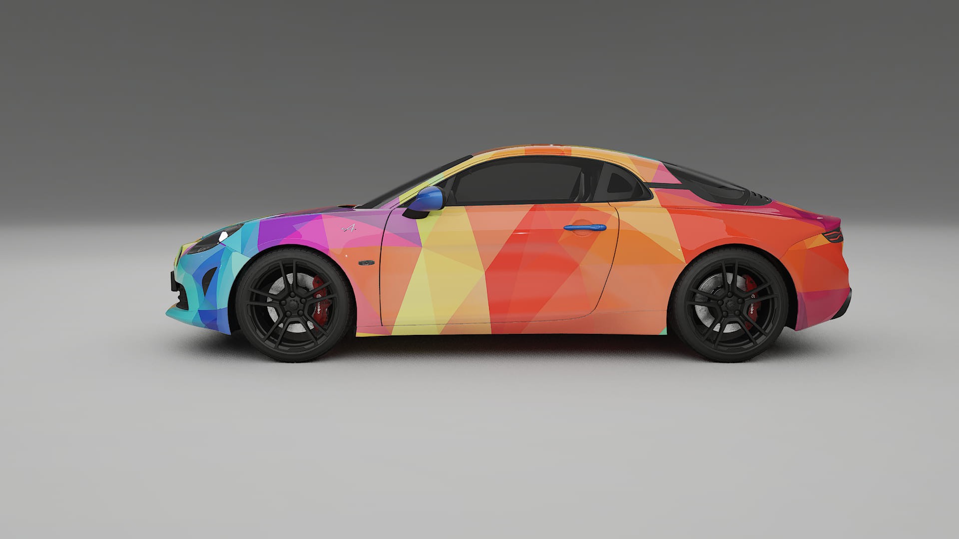 Renault Alpine A110 VECTOR VIBE – Kit Wrap PPF Personalizzato in Pellicola Poliuretanica Stampabile