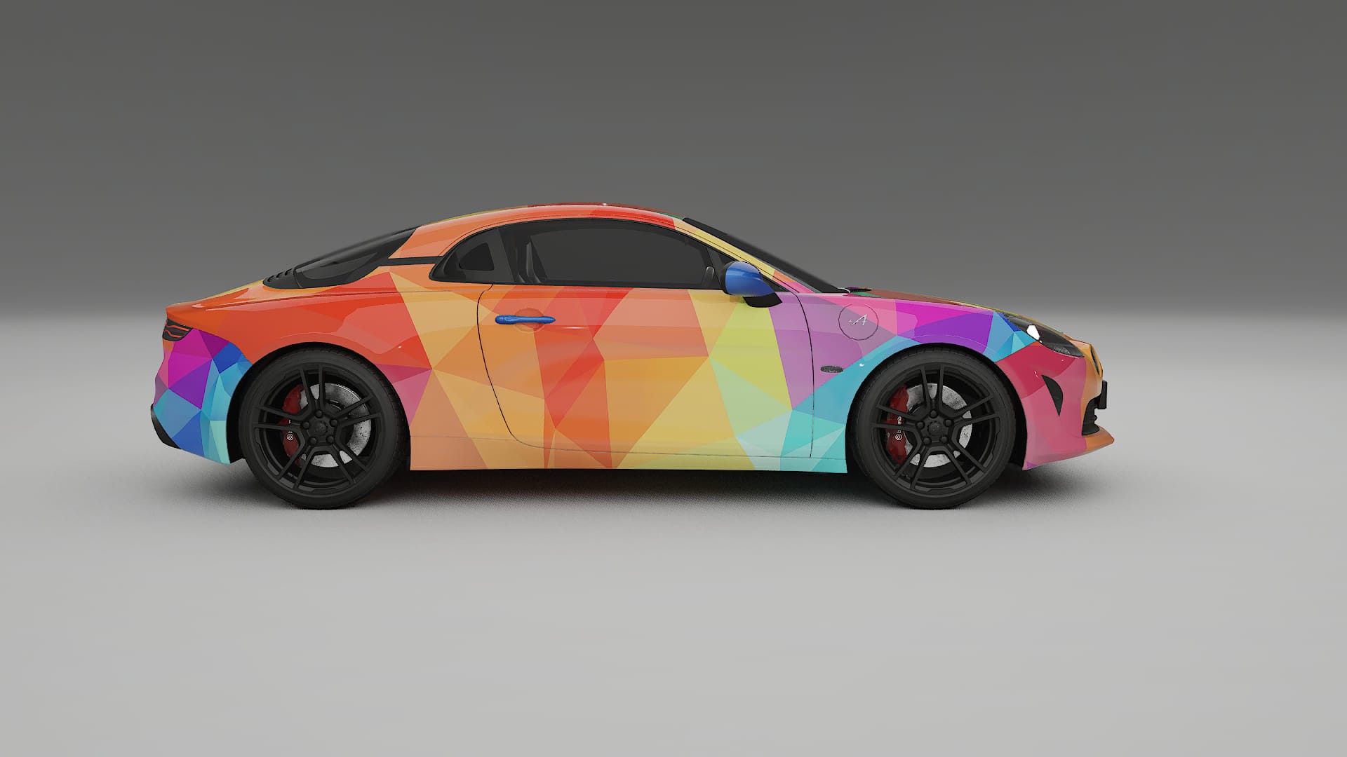 Renault Alpine A110 VECTOR VIBE – Kit Wrap PPF Personalizzato in Pellicola Poliuretanica Stampabile