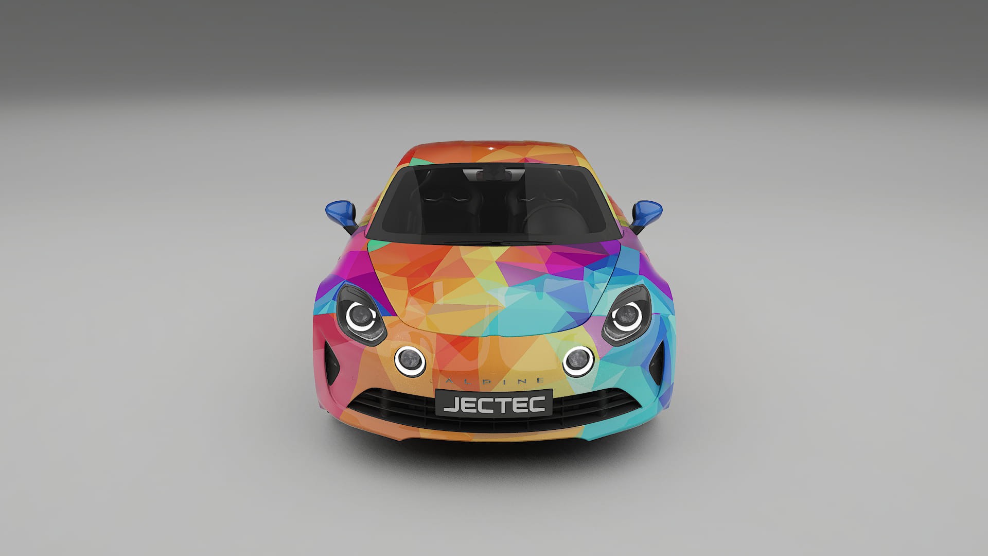 Renault Alpine A110 VECTOR VIBE – Kit Wrap PPF Personalizzato in Pellicola Poliuretanica Stampabile
