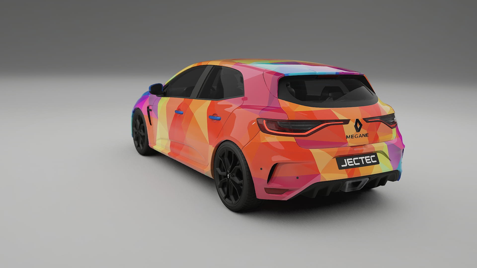 Renault Megane RS IV VECTOR VIBE – Kit Wrap PPF Personalizzato in Pellicola Poliuretanica Stampabile