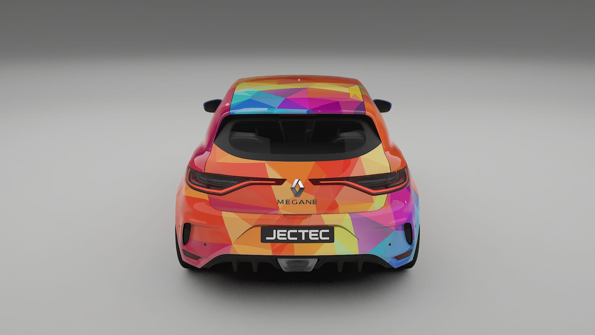 Renault Megane RS IV VECTOR VIBE – Kit Wrap PPF Personalizzato in Pellicola Poliuretanica Stampabile