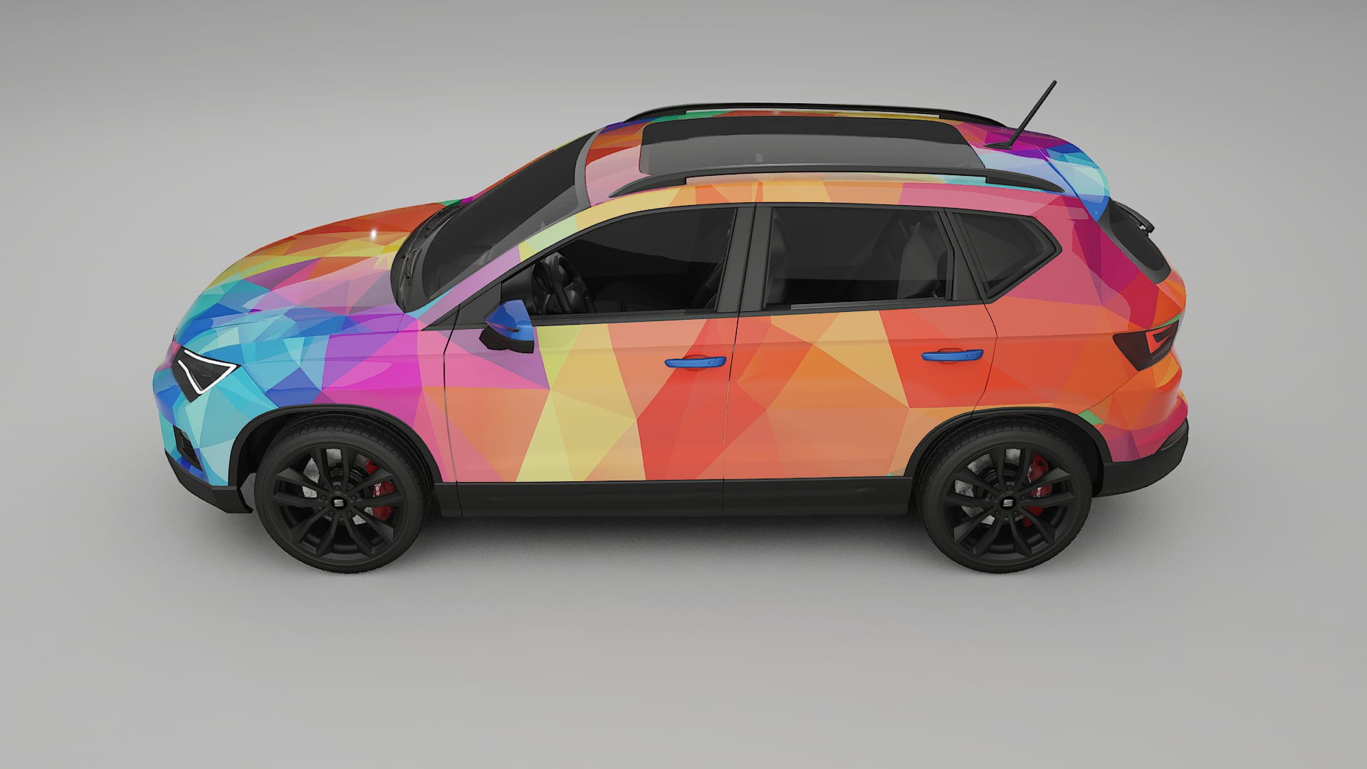 Seat Ateca KH7 VECTOR VIBE – Kit Wrap PPF Personalizzato in Pellicola Poliuretanica Stampabile