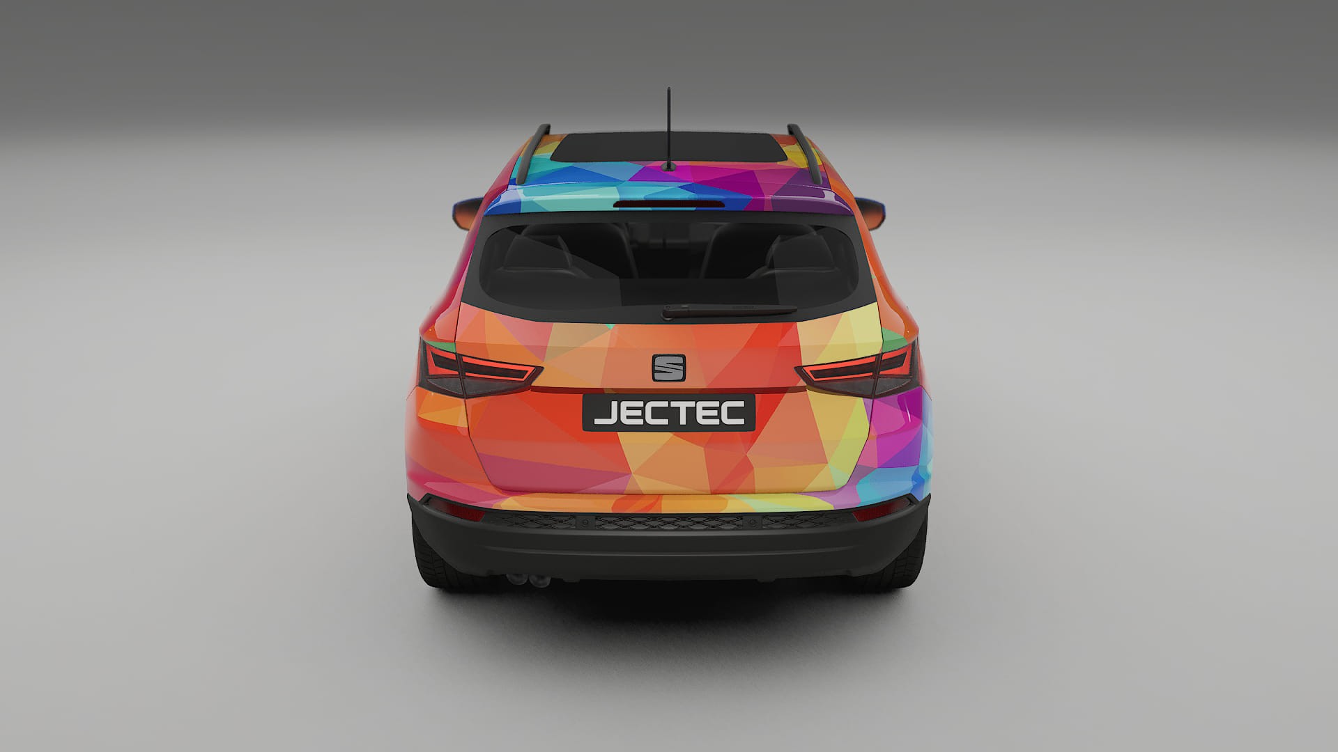Seat Ateca KH7 VECTOR VIBE – Kit Wrap PPF Personalizzato in Pellicola Poliuretanica Stampabile