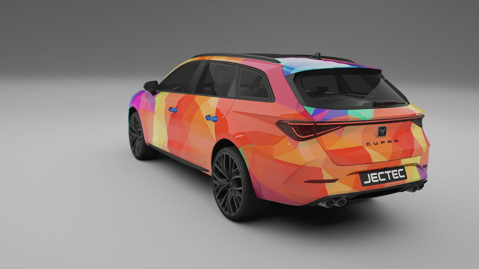 Seat Leon Cupra KL VECTOR VIBE – Kit Wrap PPF Personalizzato in Pellicola Poliuretanica Stampabile