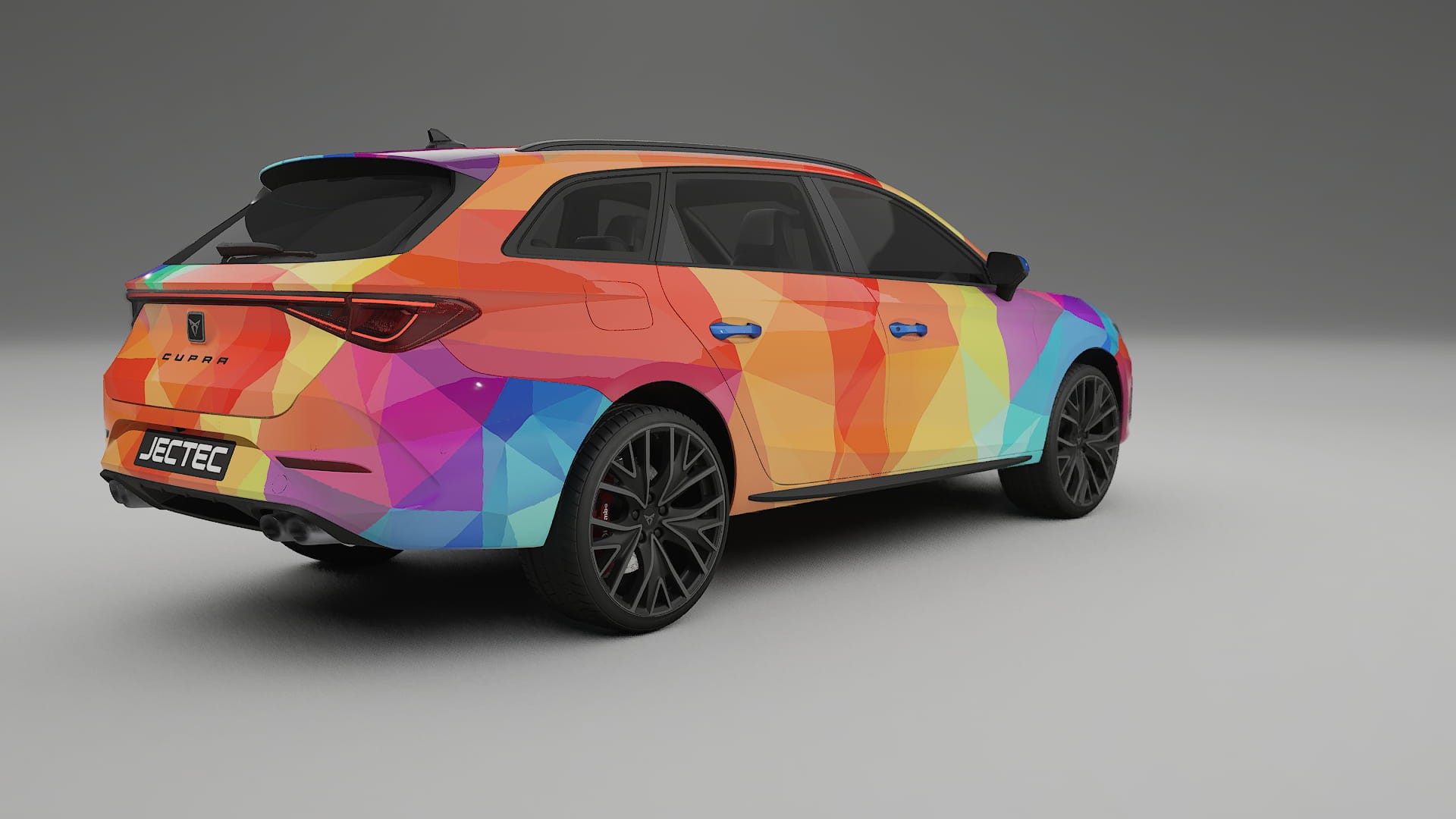 Seat Leon Cupra KL VECTOR VIBE – Kit Wrap PPF Personalizzato in Pellicola Poliuretanica Stampabile