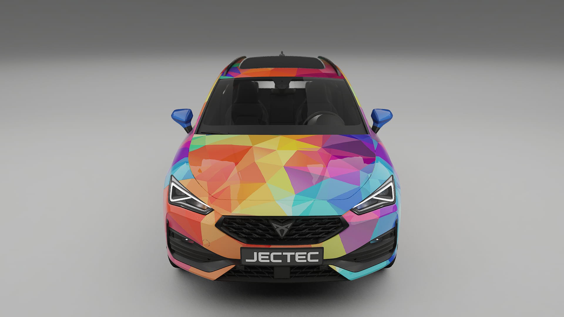 Seat Leon Cupra KL VECTOR VIBE – Kit Wrap PPF Personalizzato in Pellicola Poliuretanica Stampabile