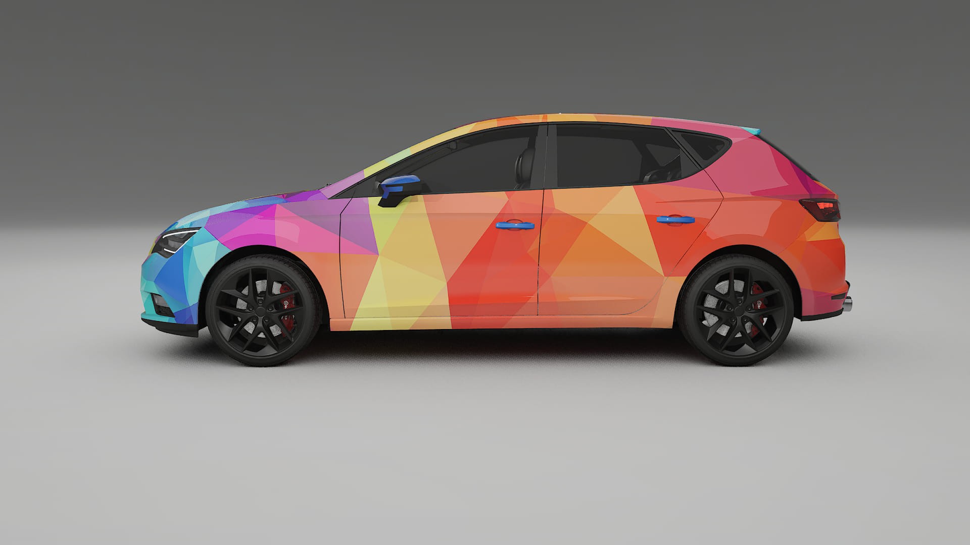 Seat Leon FR 5F VECTOR VIBE – Kit Wrap PPF Personalizzato in Pellicola Poliuretanica Stampabile