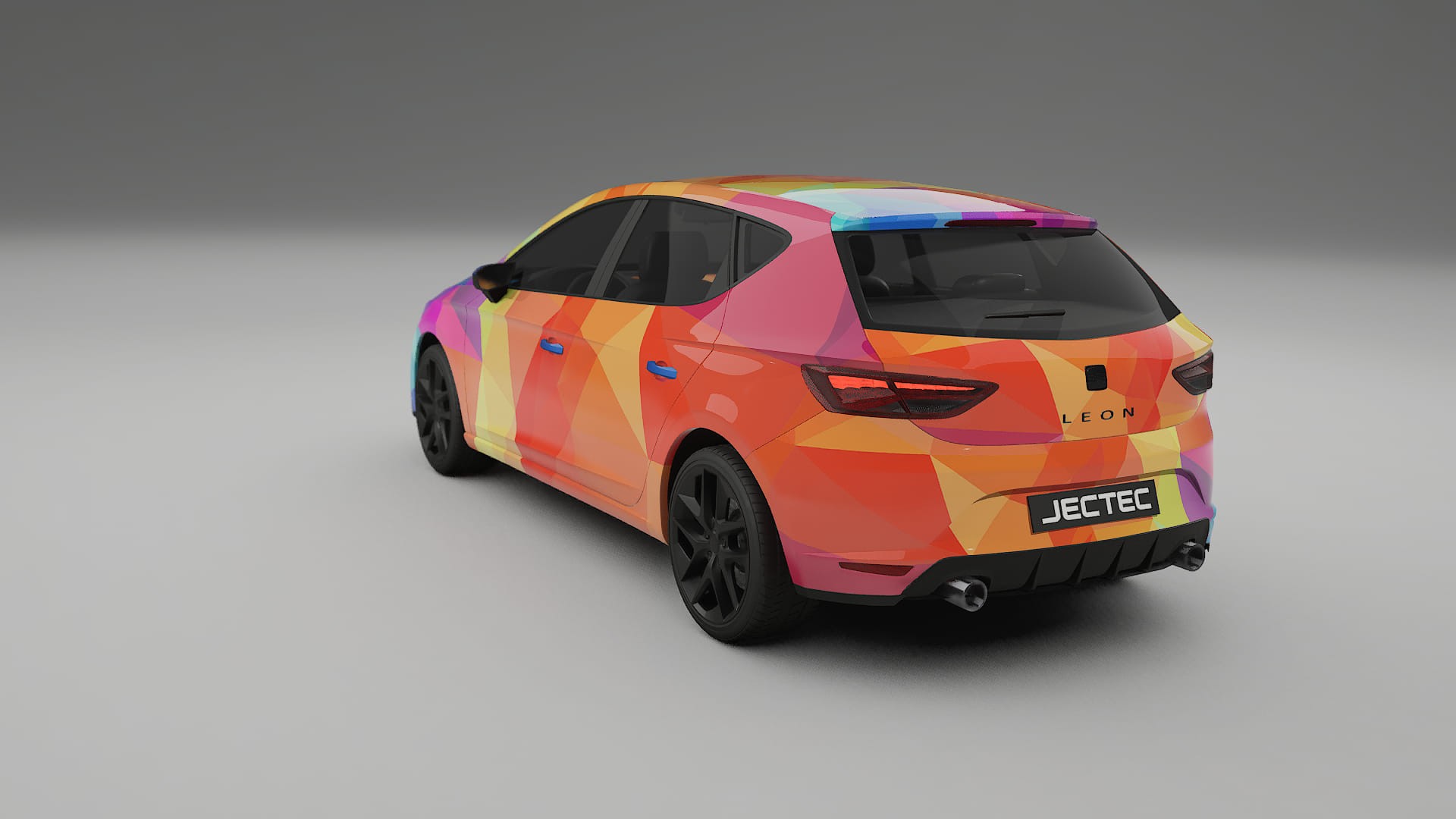 Seat Leon FR 5F VECTOR VIBE – Kit Wrap PPF Personalizzato in Pellicola Poliuretanica Stampabile