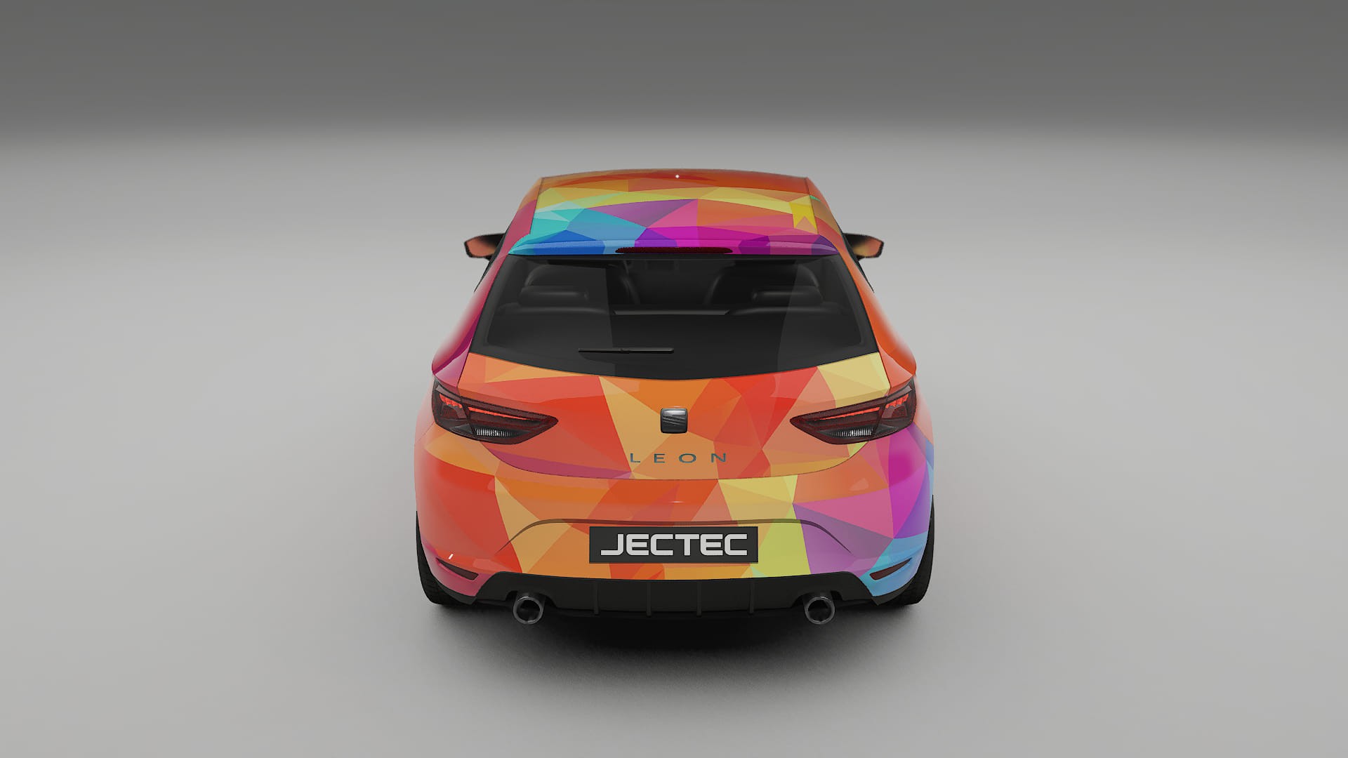 Seat Leon FR 5F VECTOR WIBE Designed Wrap PPF Kit – Printable Polyurethane Film