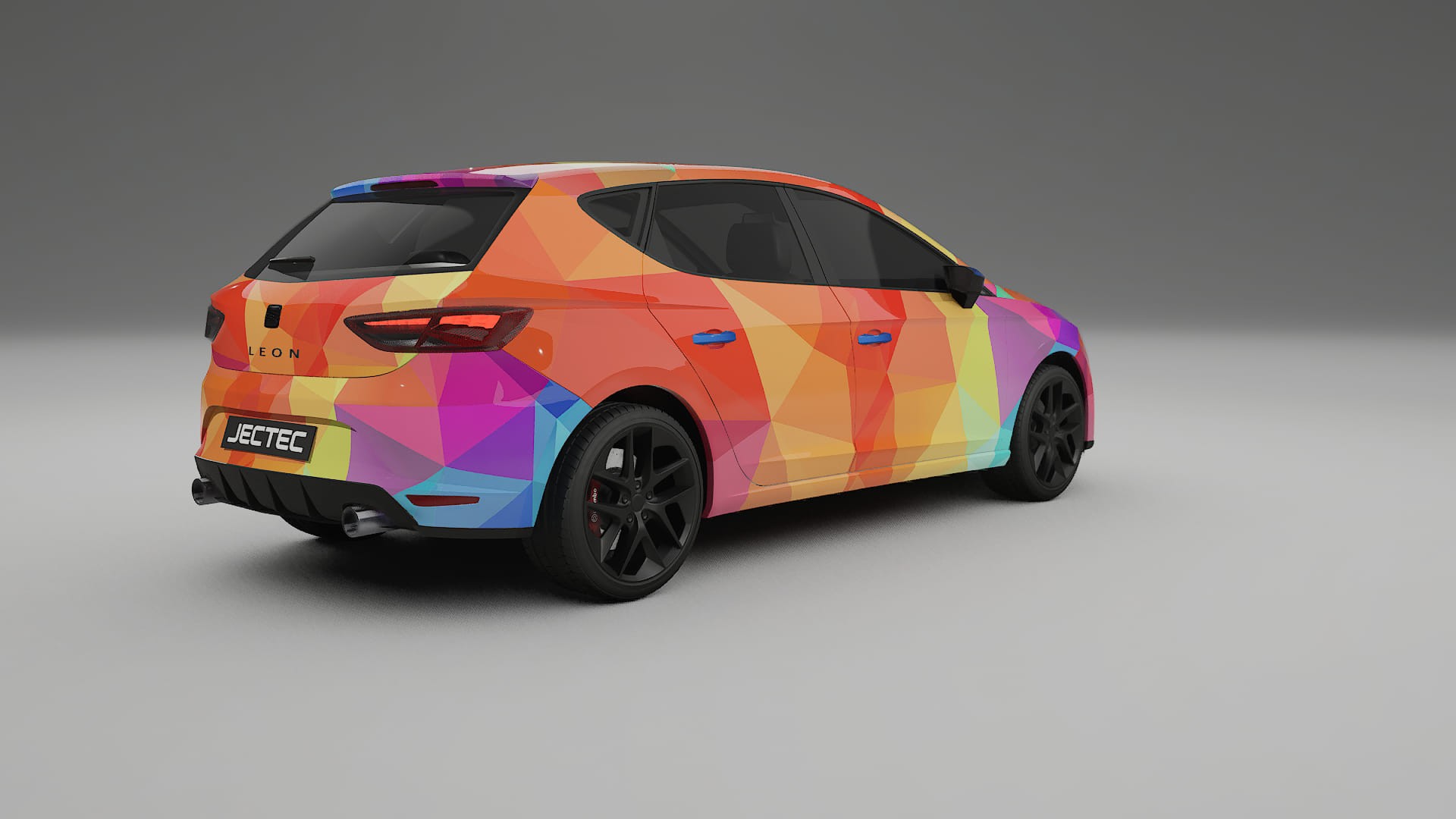 Seat Leon FR 5F VECTOR VIBE – Kit Wrap PPF Personalizzato in Pellicola Poliuretanica Stampabile