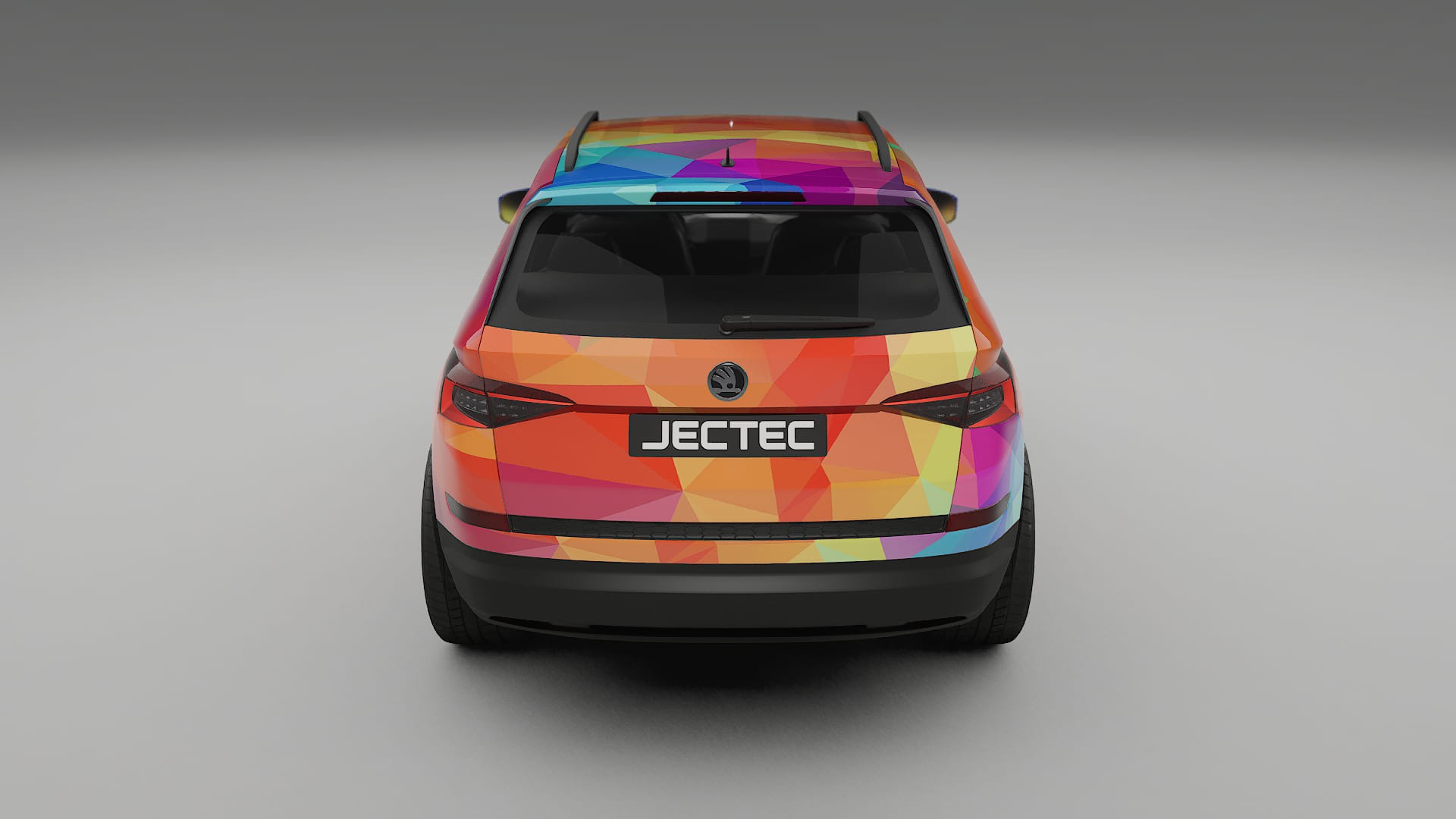 Škoda Kodiaq NS7 VECTOR VIBE – Kit Wrap PPF Personalizzato in Pellicola Poliuretanica Stampabile