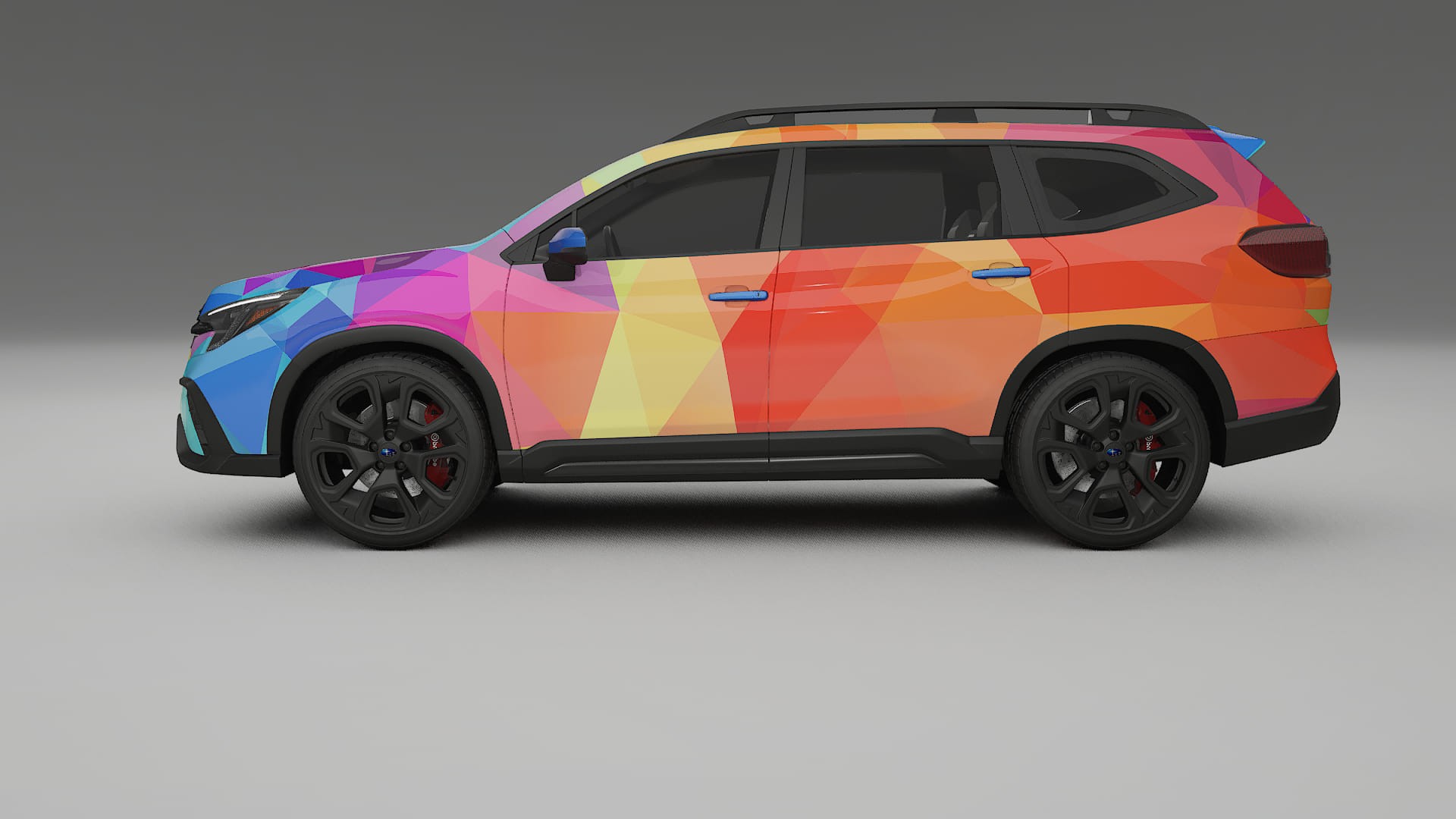 Subaru Ascent BT facelift LCI VECTOR VIBE – Kit Wrap PPF Personalizzato in Pellicola Poliuretanica Stampabile