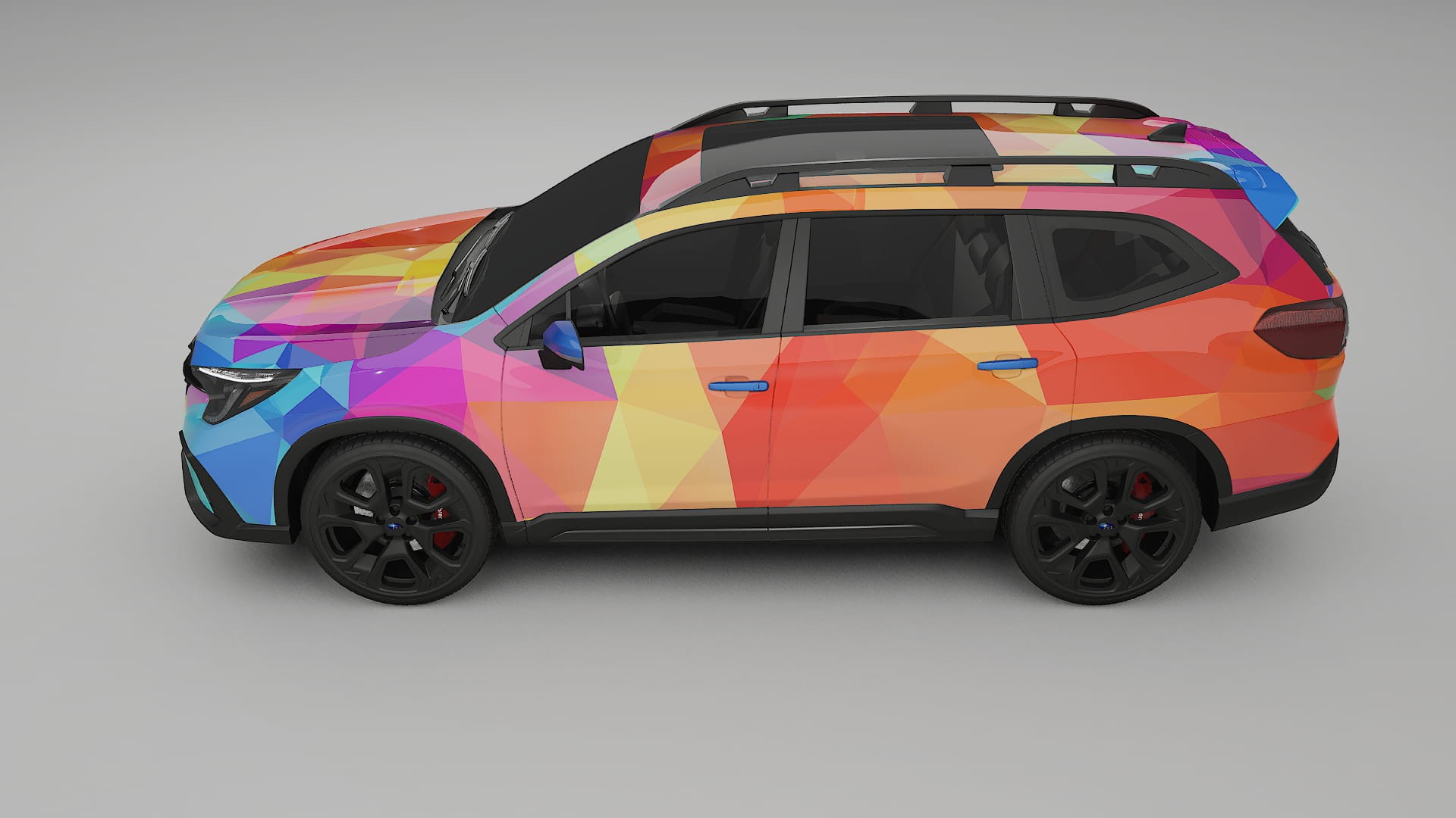 Subaru Ascent BT facelift LCI VECTOR VIBE – Kit Wrap PPF Personalizzato in Pellicola Poliuretanica Stampabile