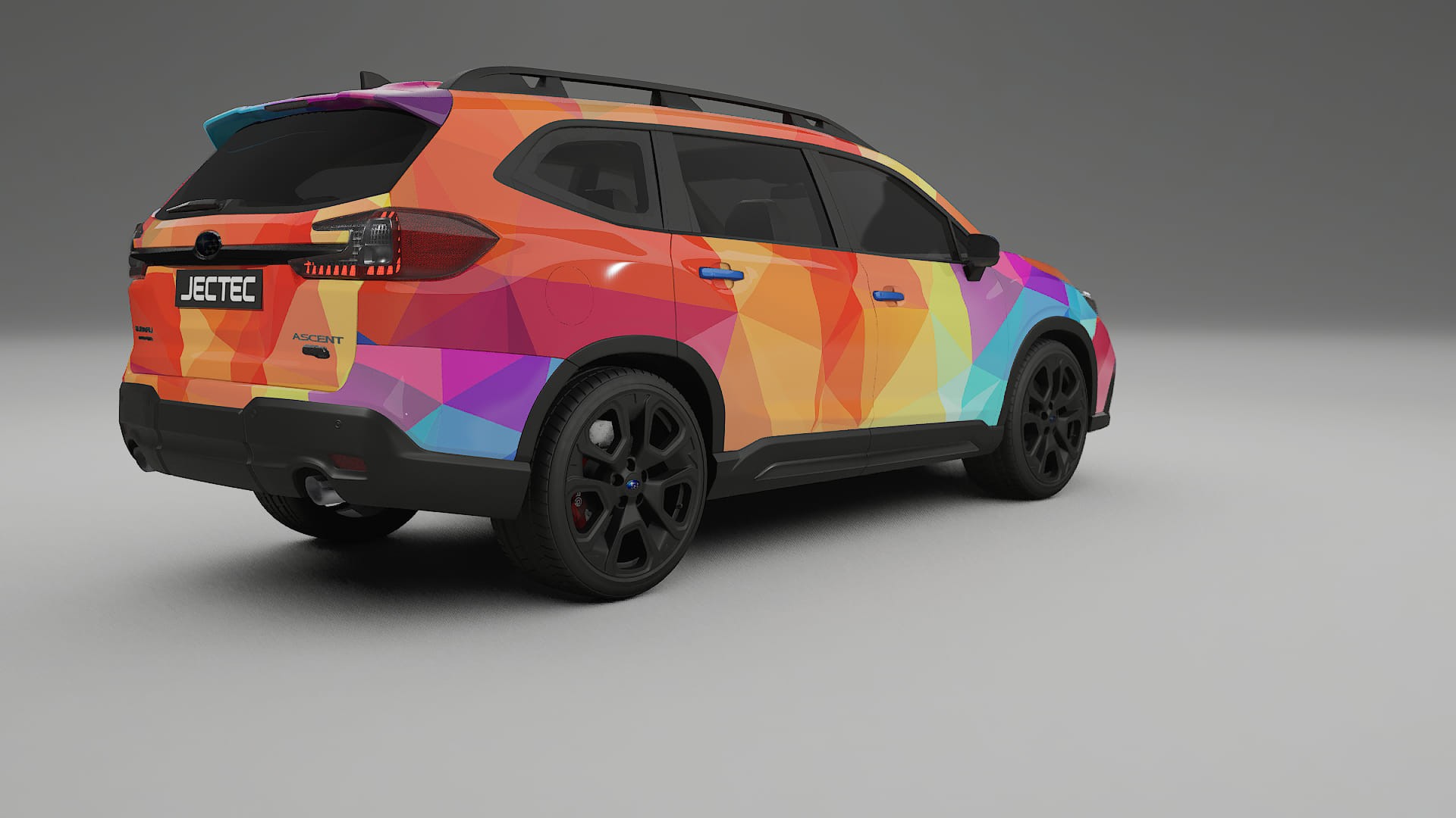 Subaru Ascent BT facelift LCI VECTOR VIBE – Kit Wrap PPF Personalizzato in Pellicola Poliuretanica Stampabile