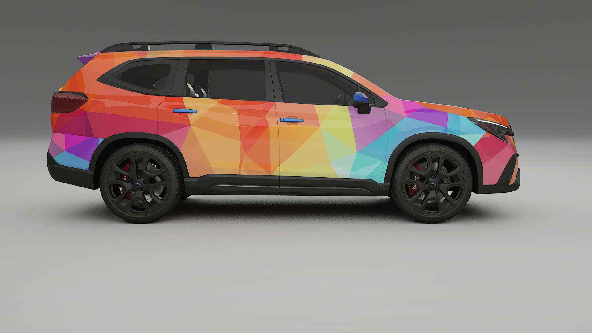 Subaru Ascent BT facelift LCI VECTOR VIBE – Kit Wrap PPF Personalizzato in Pellicola Poliuretanica Stampabile