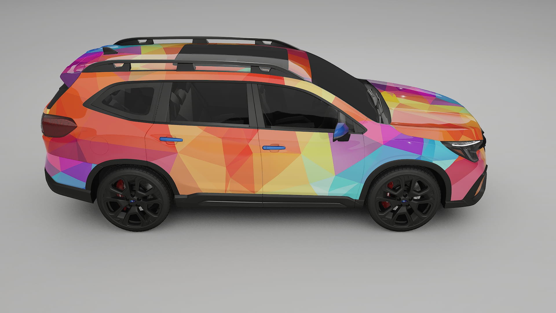 Subaru Ascent BT facelift LCI VECTOR VIBE – Kit Wrap PPF Personalizzato in Pellicola Poliuretanica Stampabile