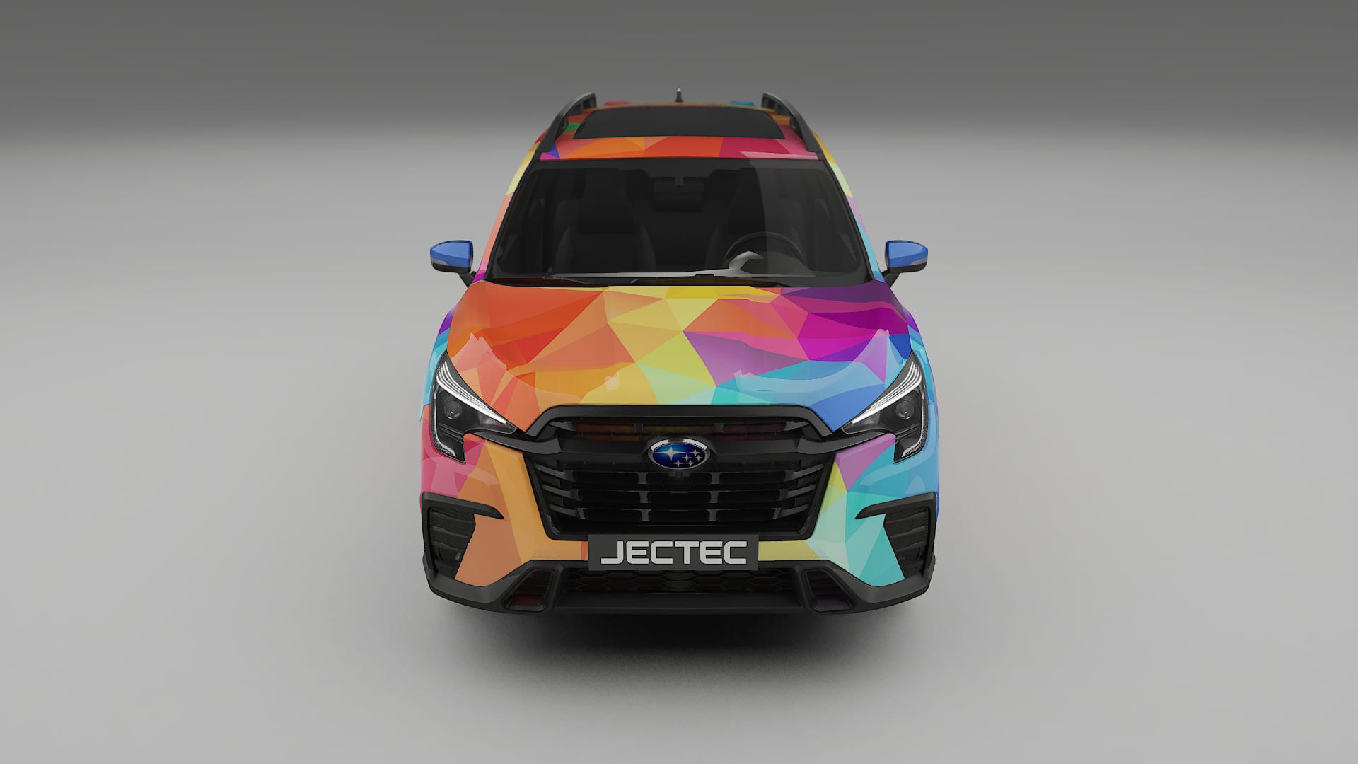 Subaru Ascent BT facelift LCI VECTOR VIBE – Kit Wrap PPF Personalizzato in Pellicola Poliuretanica Stampabile