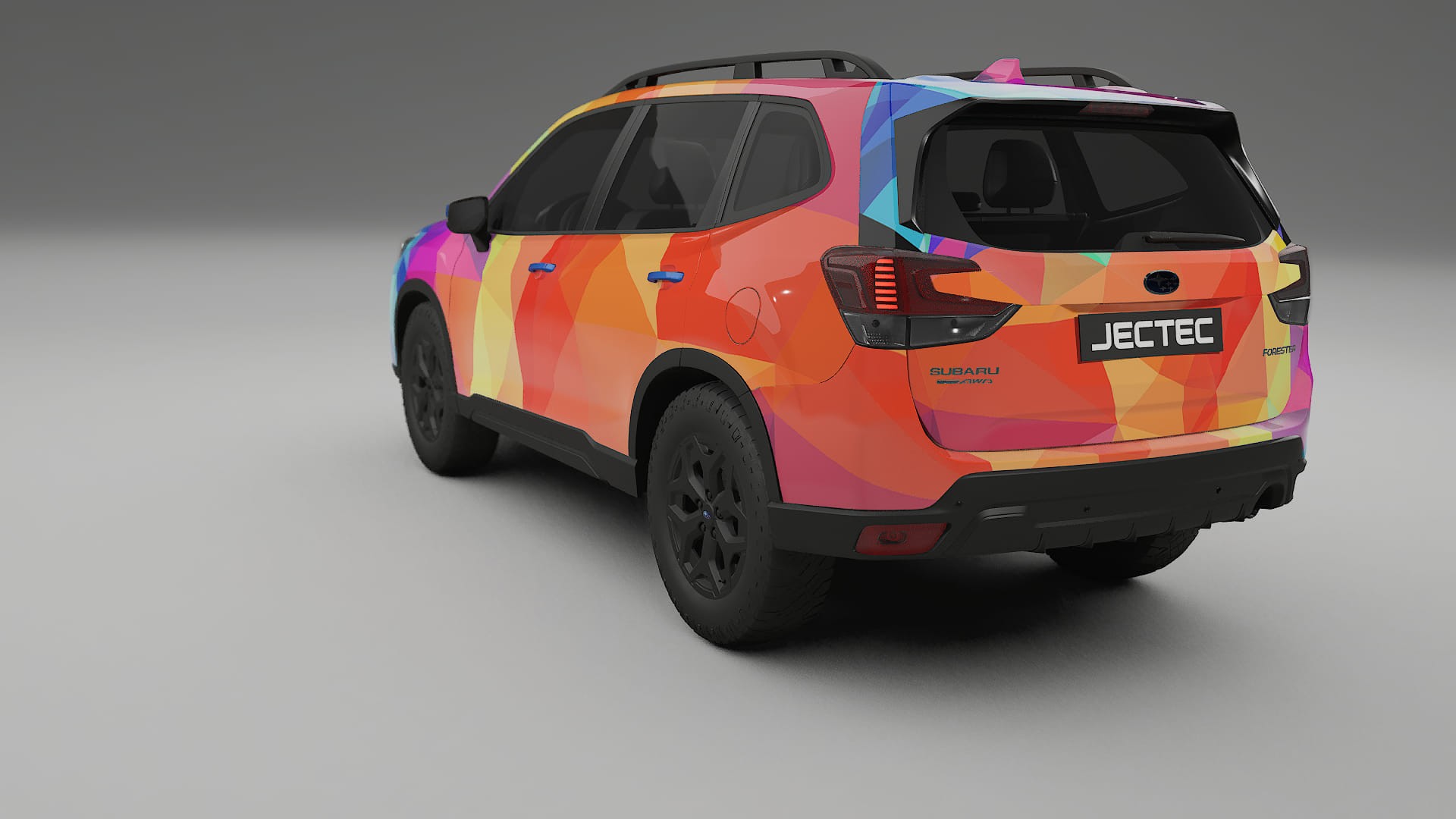 Subaru Forester V SK facelift LCI VECTOR VIBE – Kit Wrap PPF Personalizzato in Pellicola Poliuretanica Stampabile