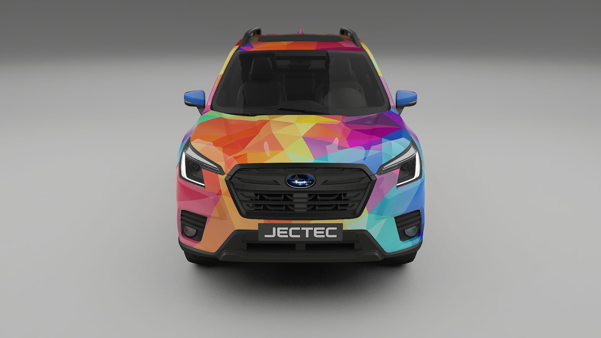 Subaru Forester V SK facelift LCI VECTOR VIBE – Kit Wrap PPF Personalizzato in Pellicola Poliuretanica Stampabile