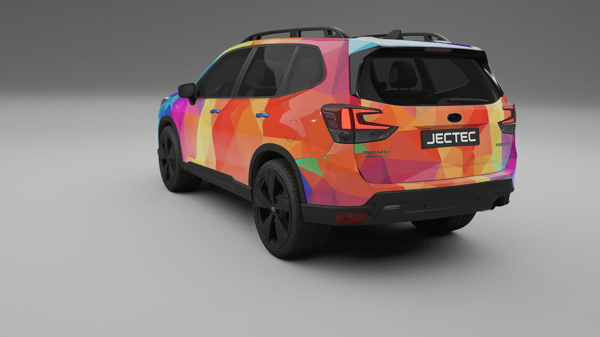 Subaru Forester V SK prefacelift pre-LCI VECTOR VIBE – Kit Wrap PPF Personalizzato in Pellicola Poliuretanica Stampabile