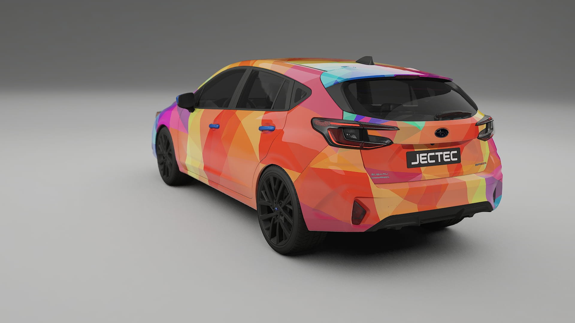 Subaru Impreza GU VECTOR VIBE – Kit Wrap PPF Personalizzato in Pellicola Poliuretanica Stampabile